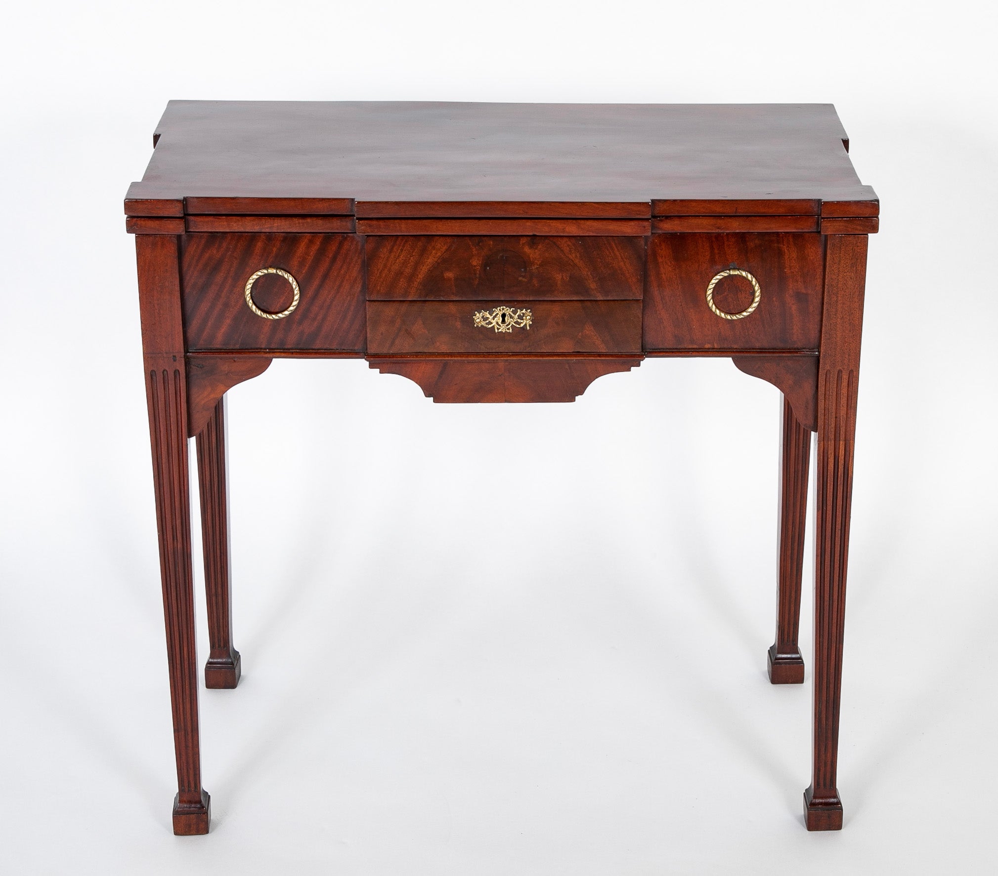 19th Century English Mahogany Games Table