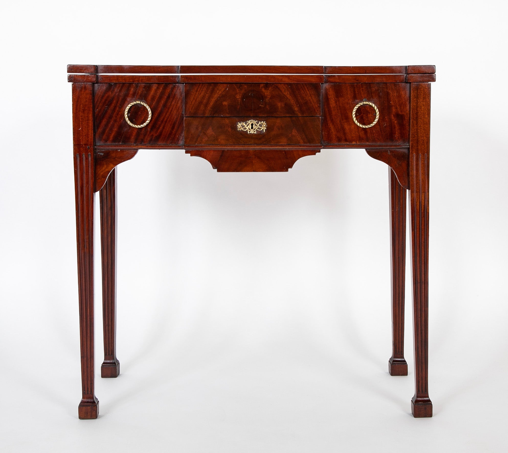 19th Century English Mahogany Games Table