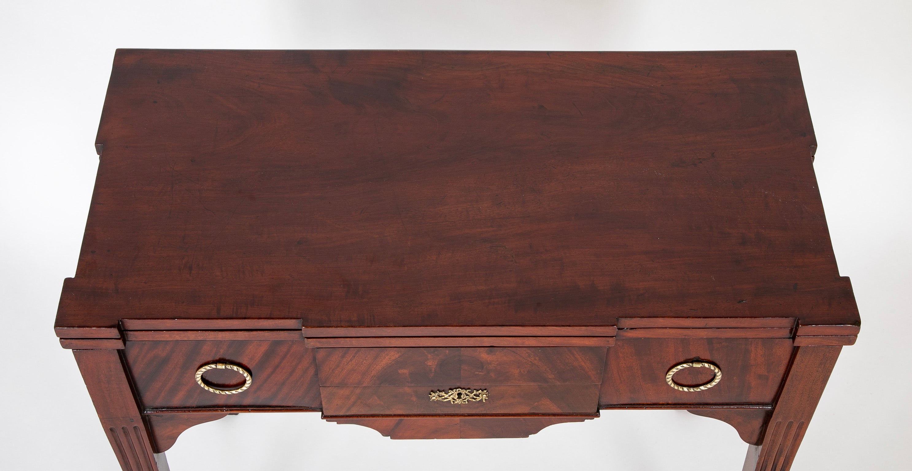 19th Century English Mahogany Games Table