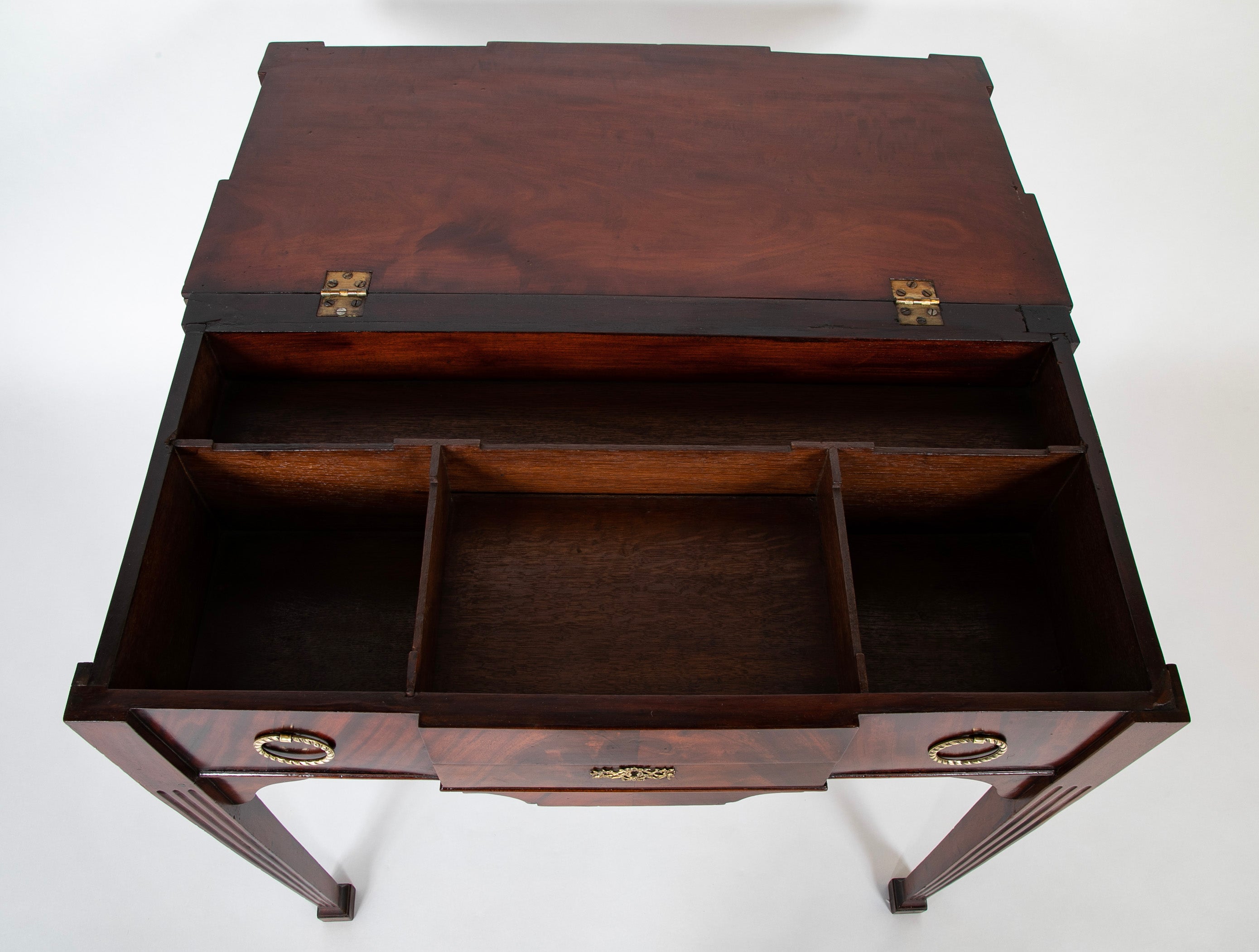 19th Century English Mahogany Games Table