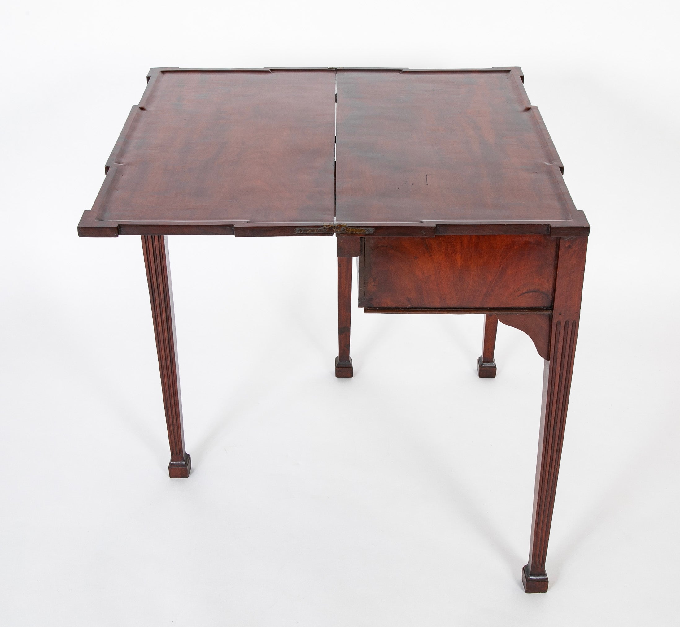 19th Century English Mahogany Games Table