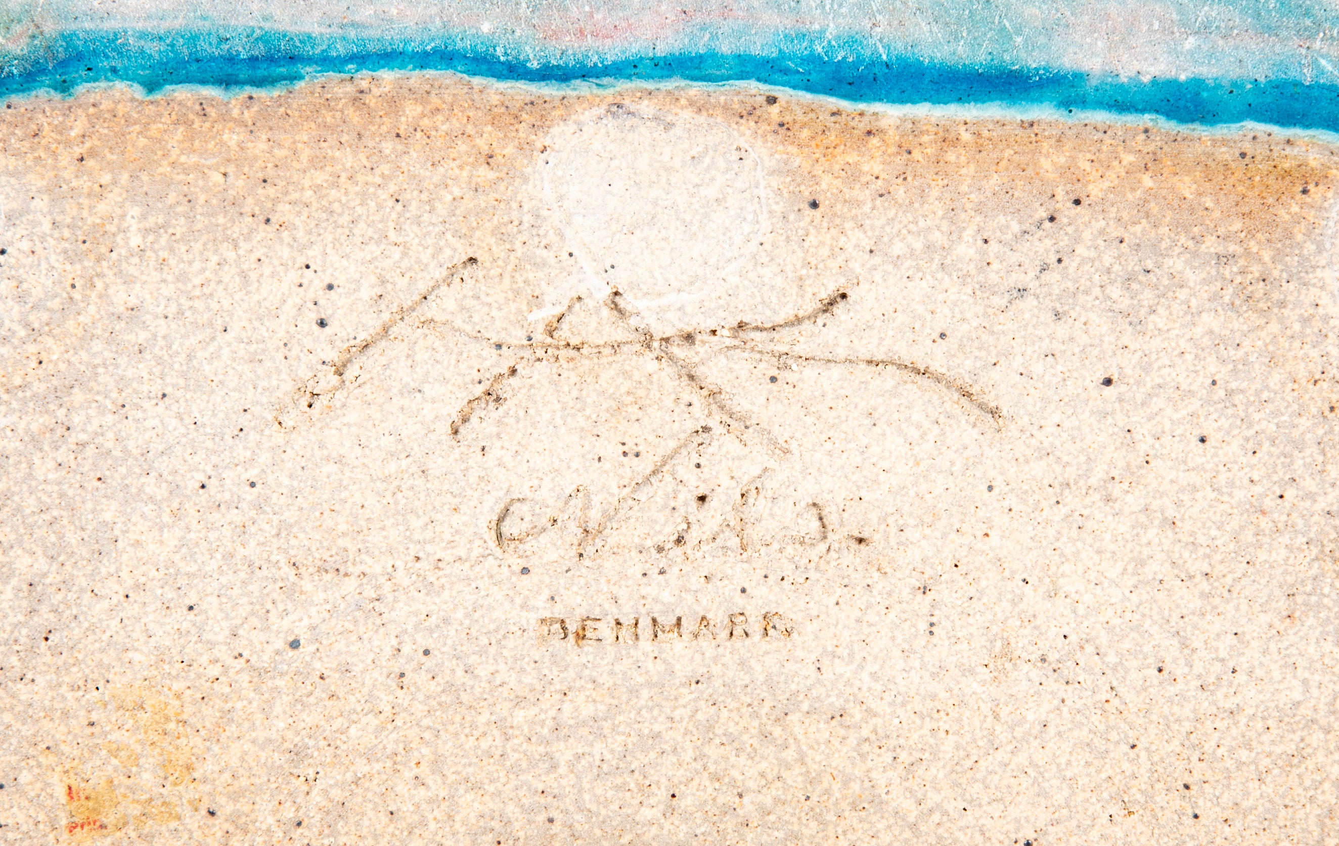 Nils Kahler Stoneware Flower Pot