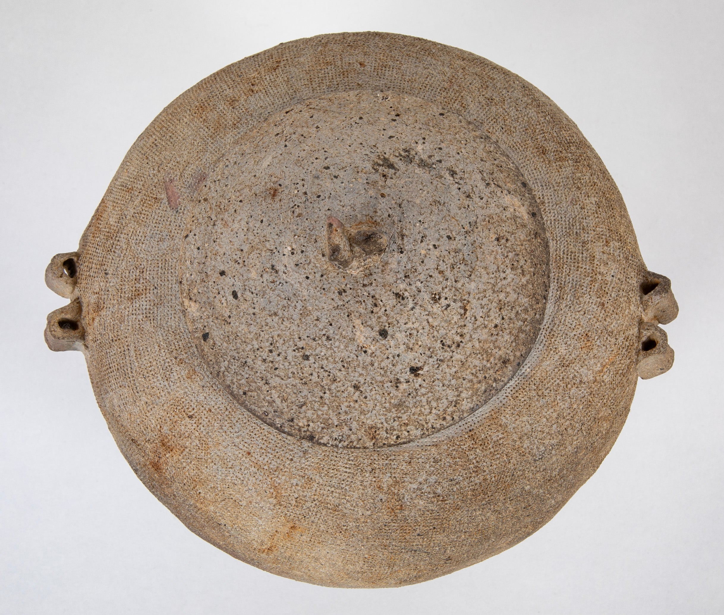 Chinese "Warring States Period" Covered Pottery Jar