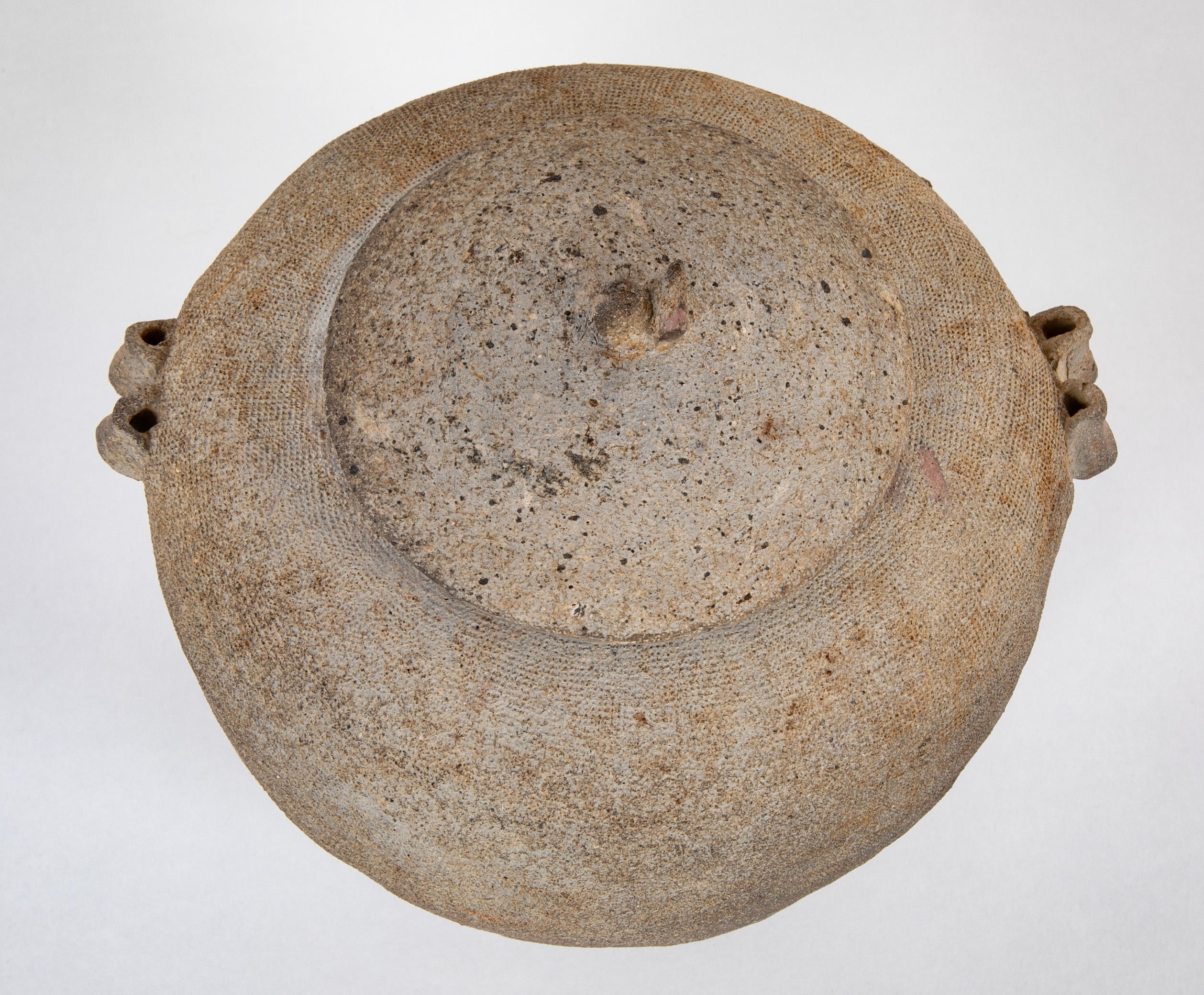 Chinese "Warring States Period" Covered Pottery Jar