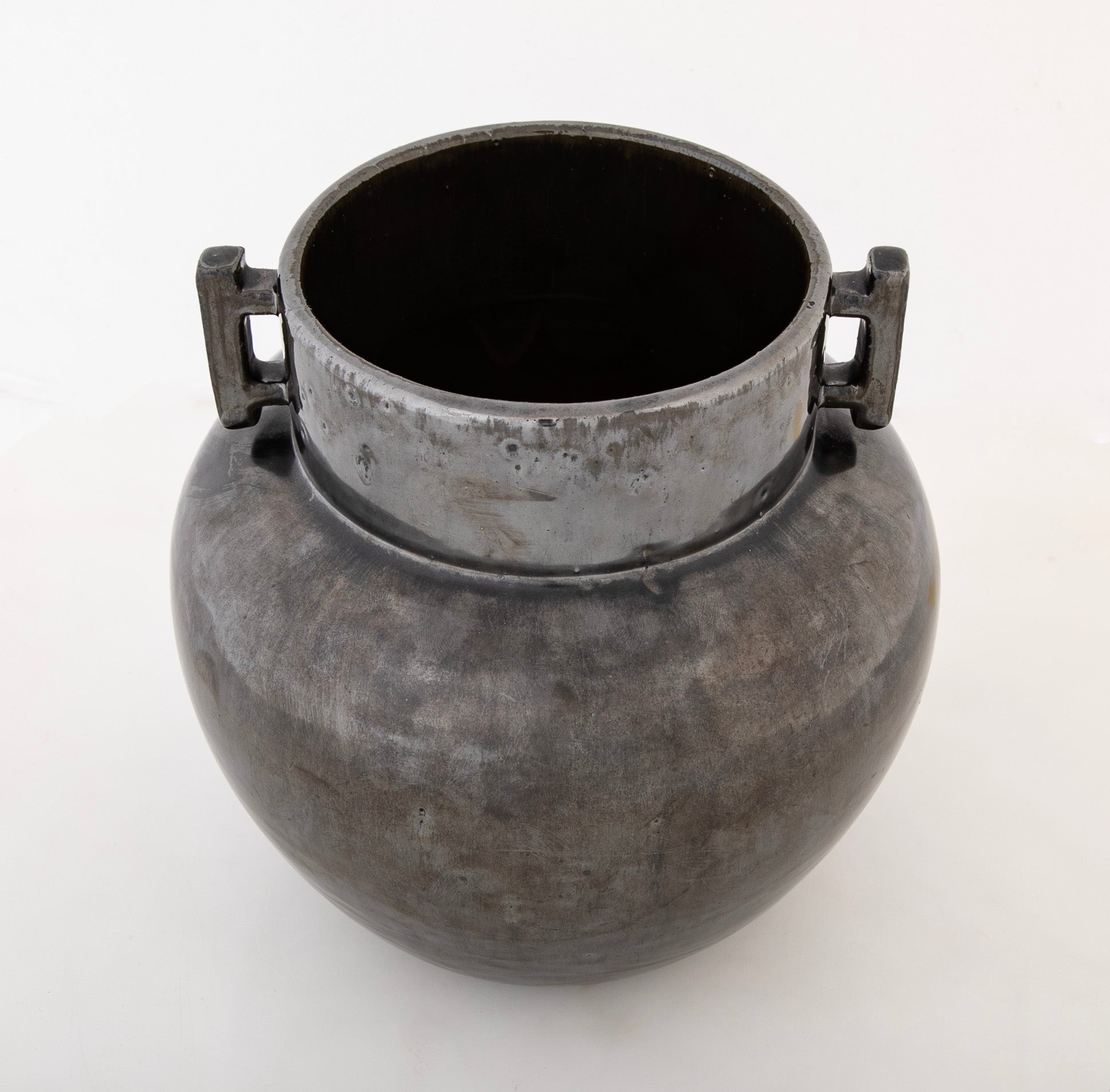 A Two Handled Fulper Vase in the Mission "Chinese" Style