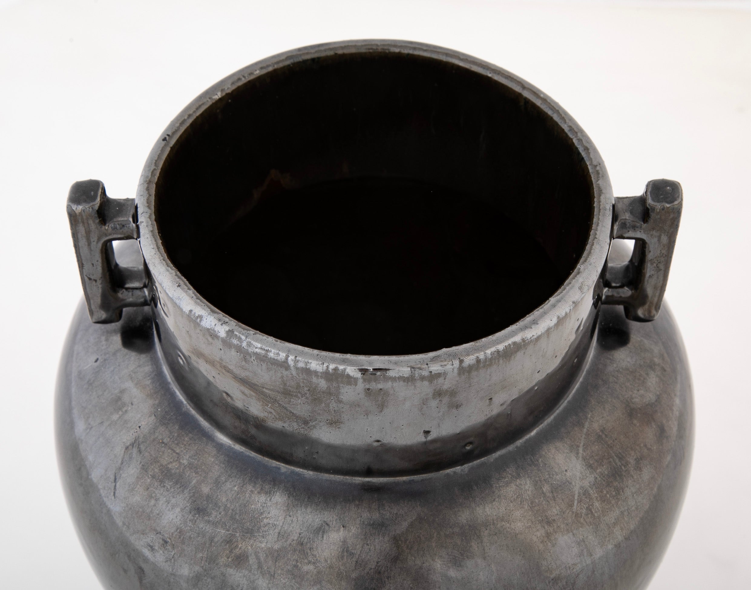 A Two Handled Fulper Vase in the Mission "Chinese" Style