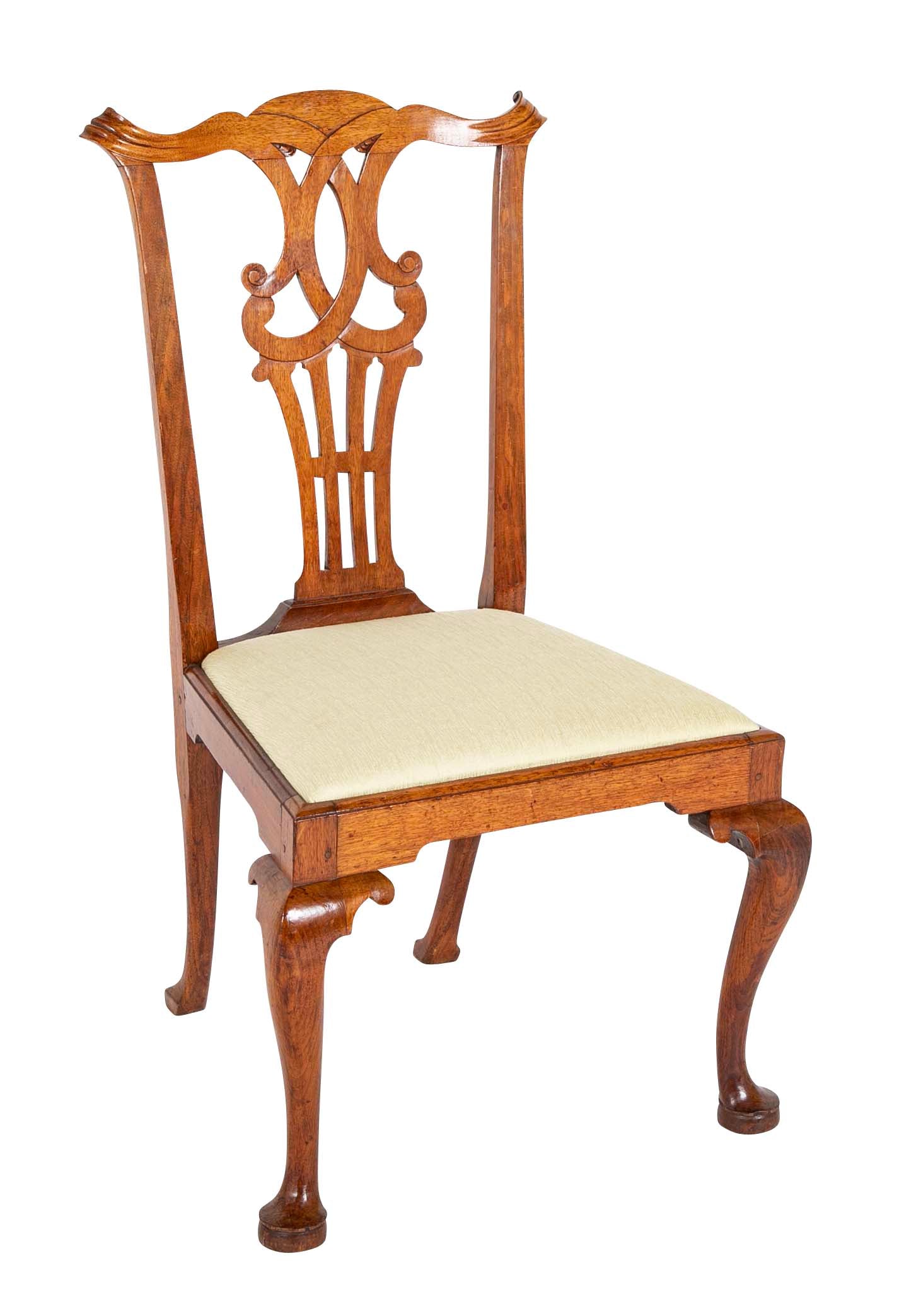 George II Period Walnut Side Chair