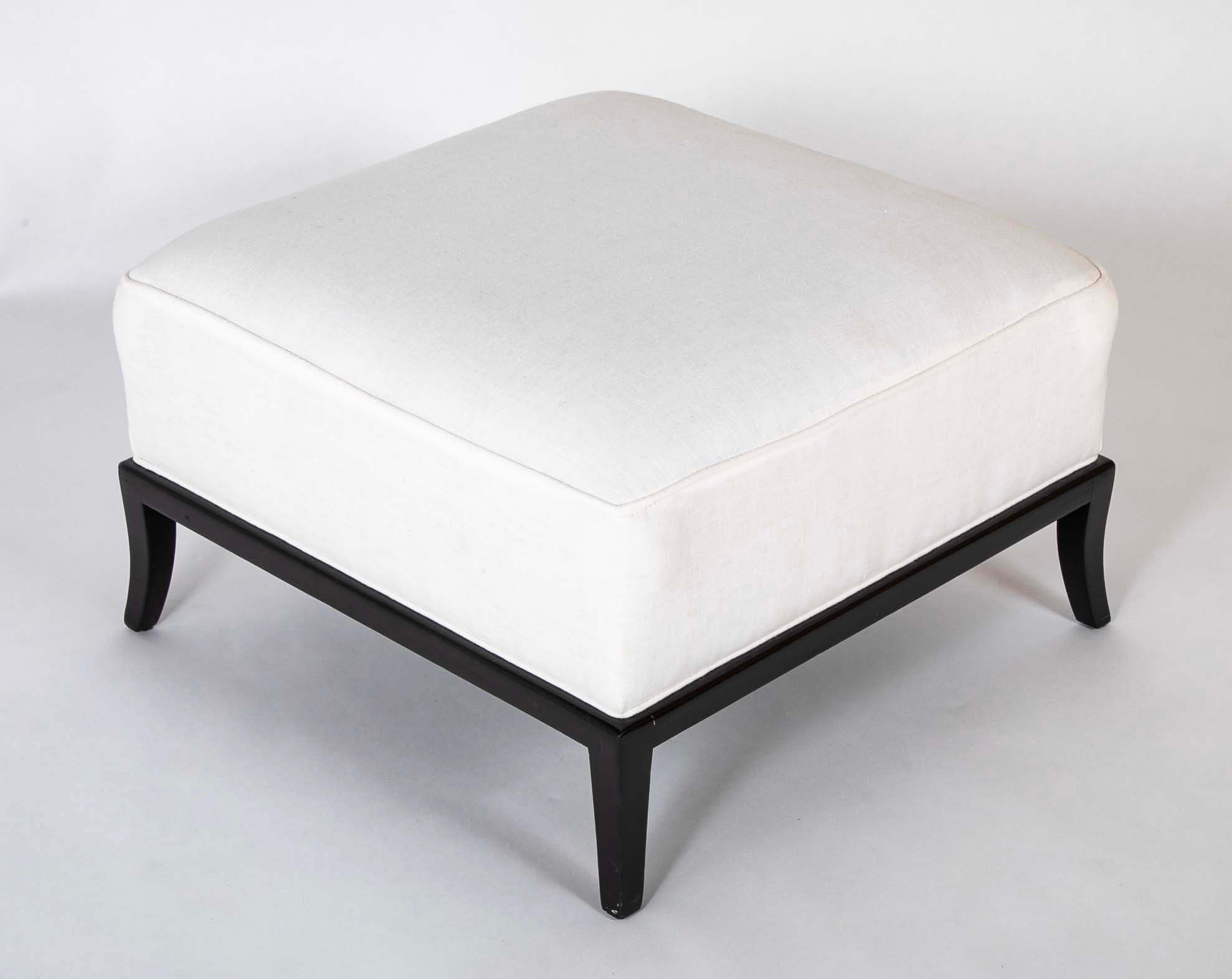 A T.H. Robsjohn-Gibbings for Widdicomb Chair and Ottoman