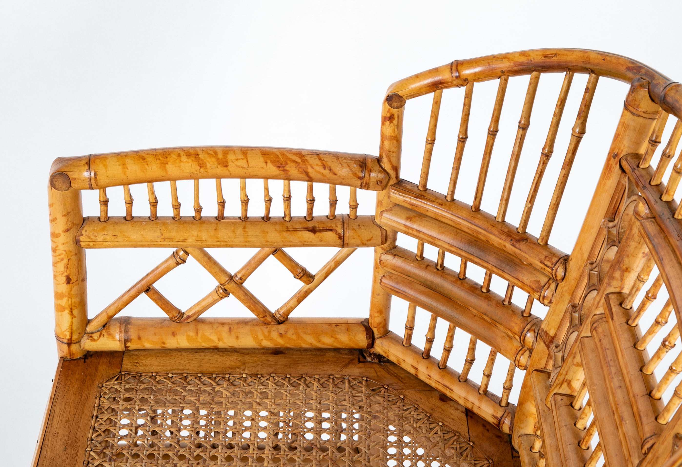 Bamboo Armchair in Brighton Pavilion Style