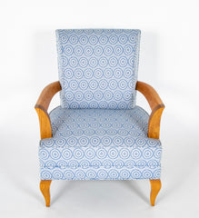 Pair of Mid-Century Jean Pascaud Armchairs