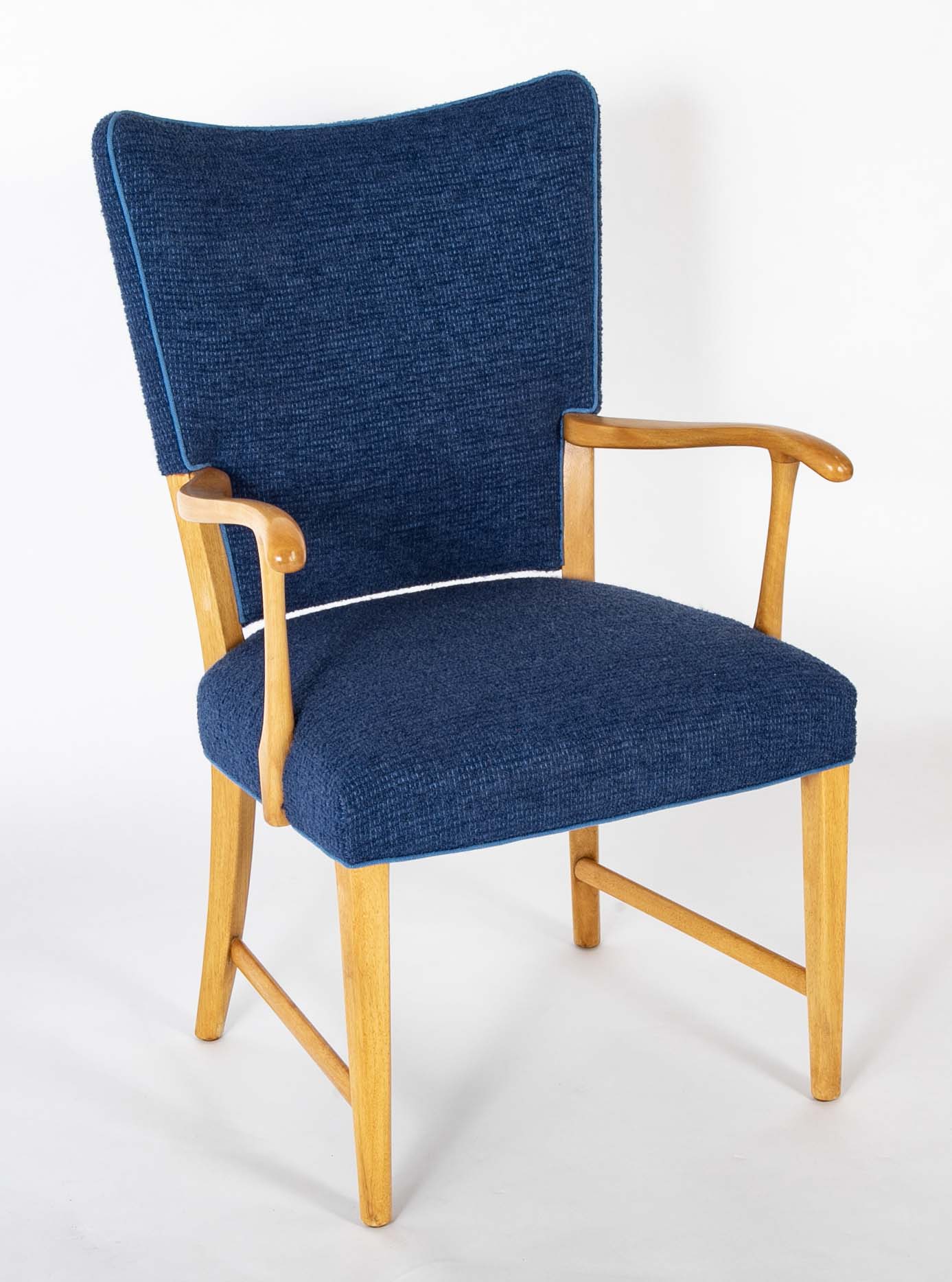A Pair of Frits Henningsen Oak Armchairs