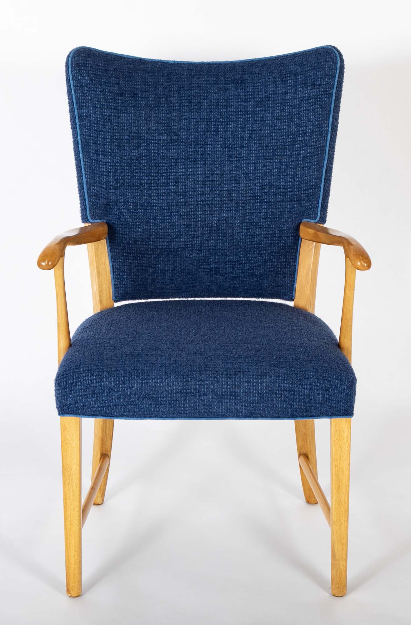 A Pair of Frits Henningsen Oak Armchairs