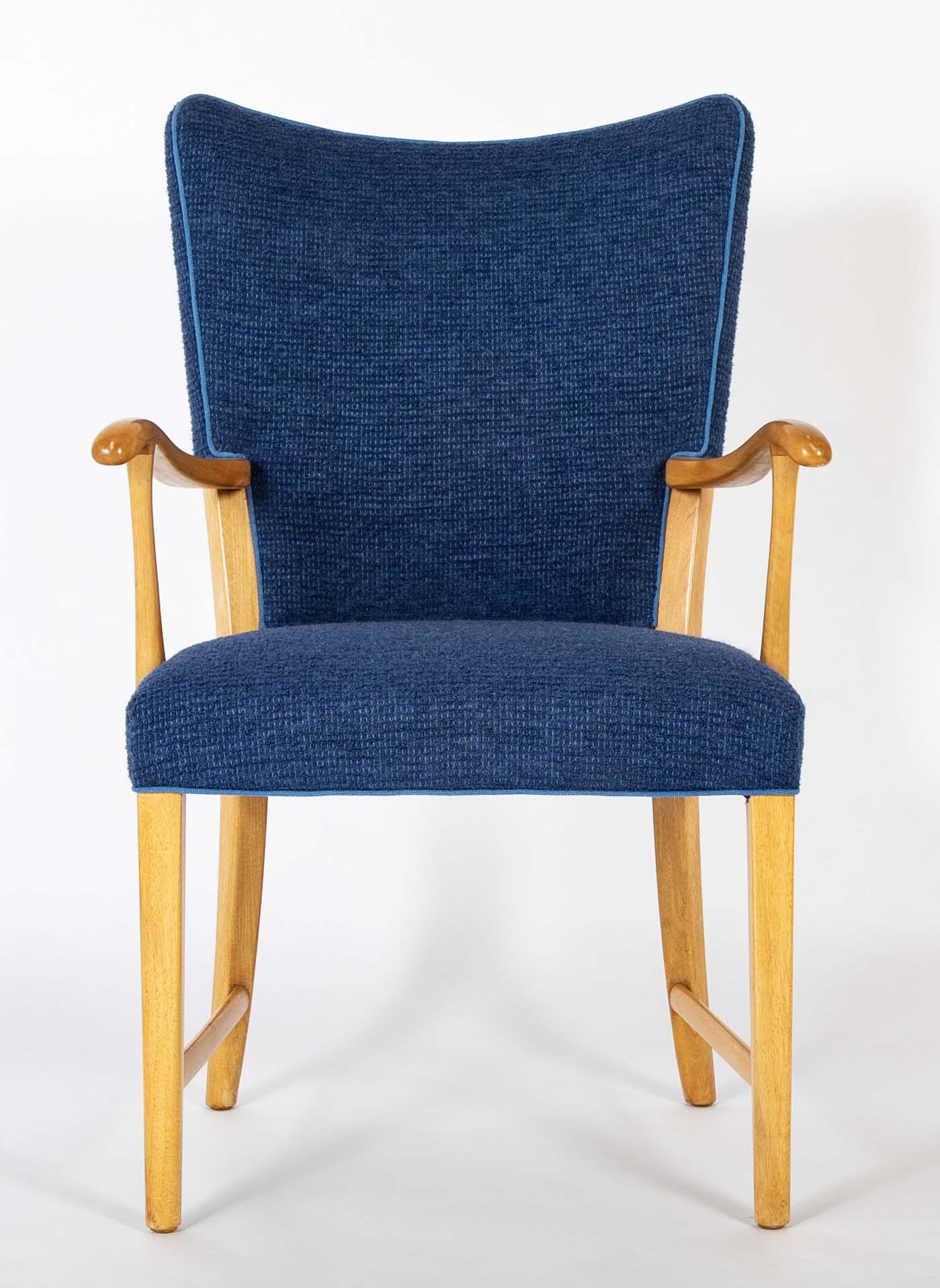 A Pair of Frits Henningsen Oak Armchairs