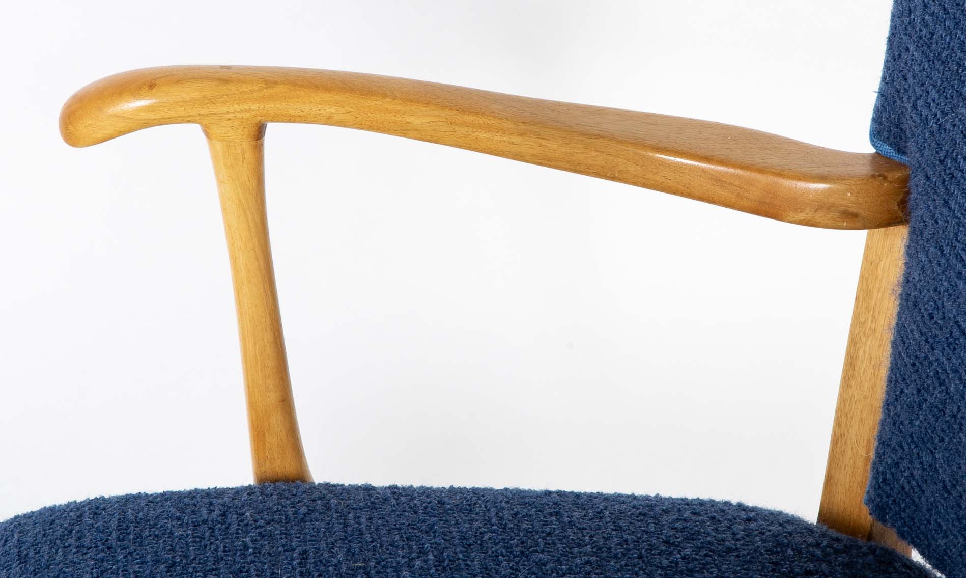 A Pair of Frits Henningsen Oak Armchairs