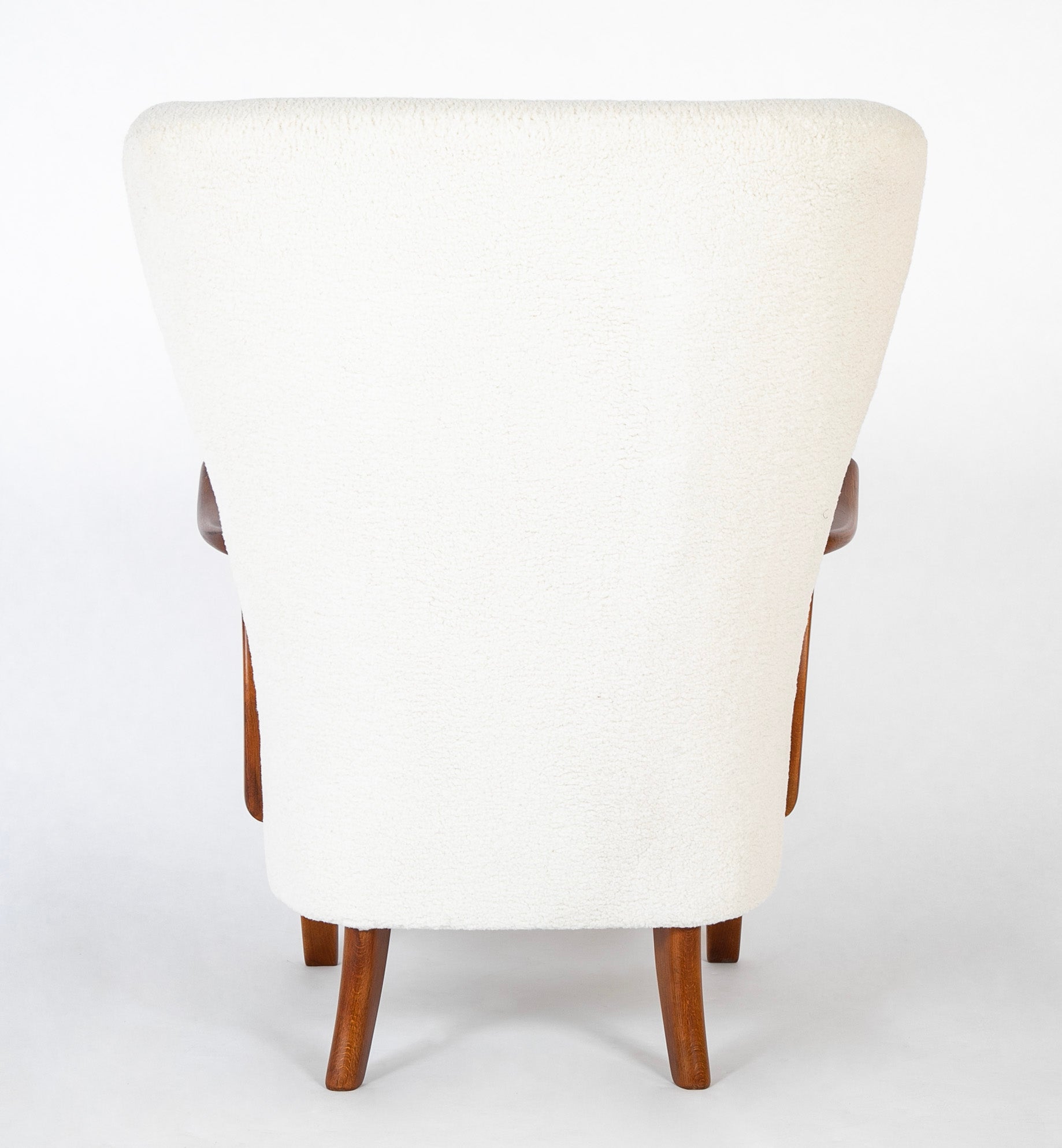 Alfred Christensen Designed Pair of Mahogany Framed Armchairs
