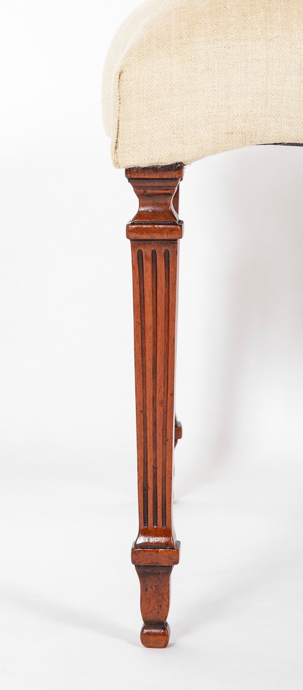 Set of 12 George III Style Mahogany Wheelback Chairs