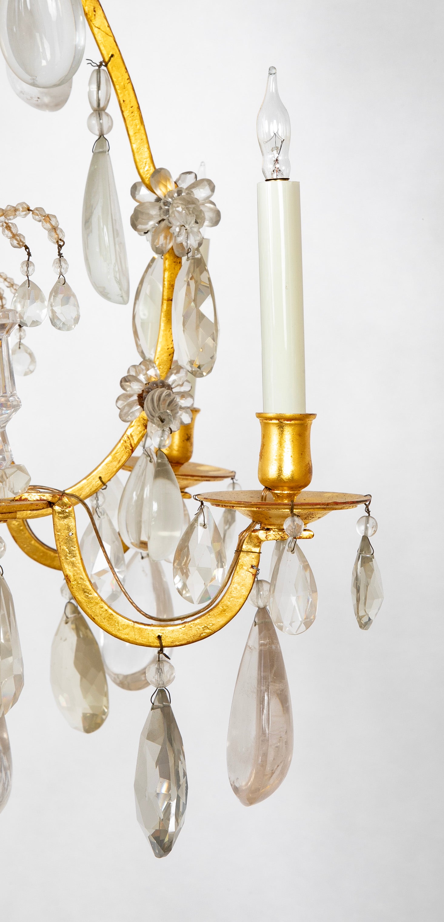 French Louis XV Hand Wrought Chandelier