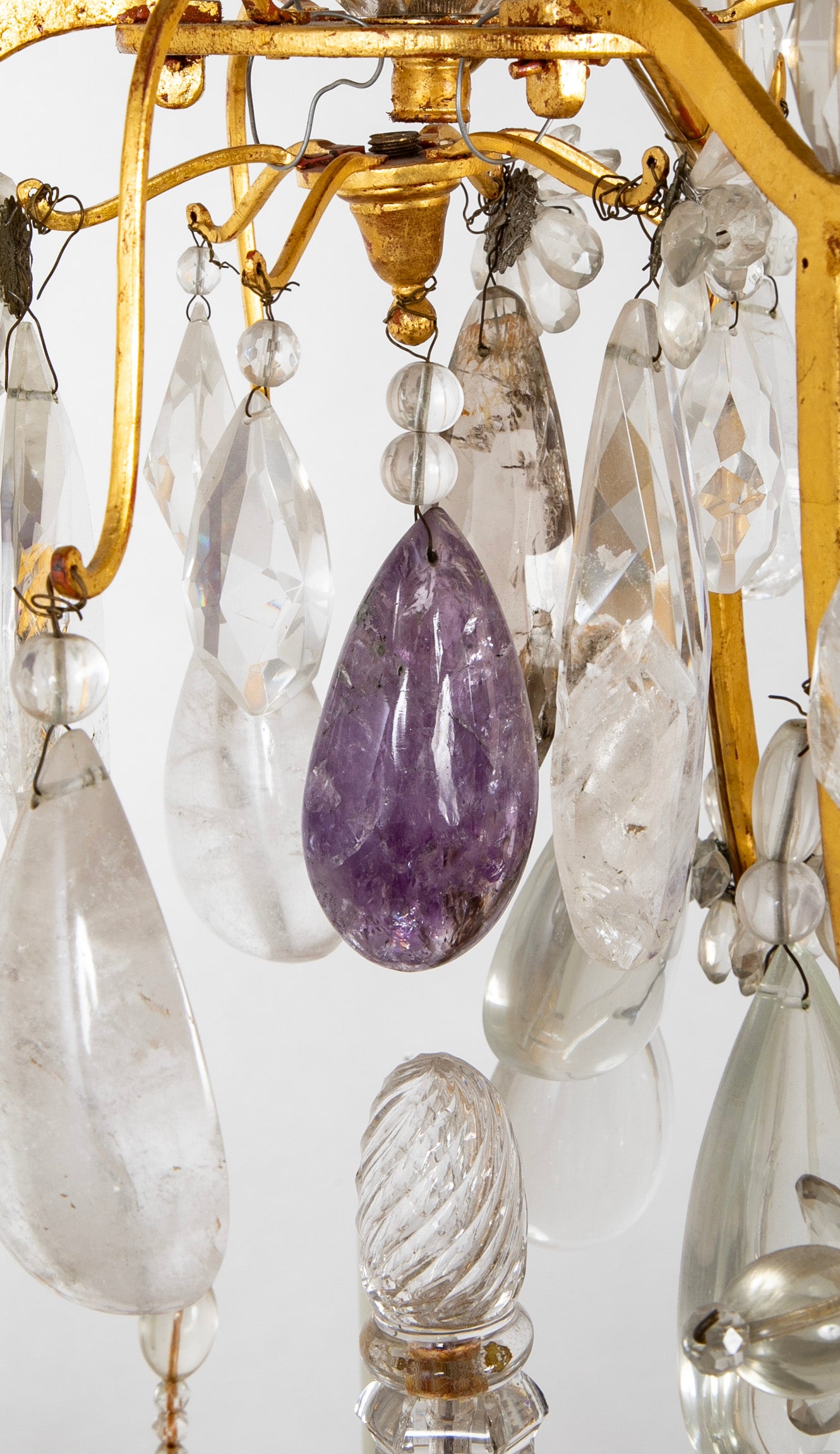 French Louis XV Hand Wrought Chandelier