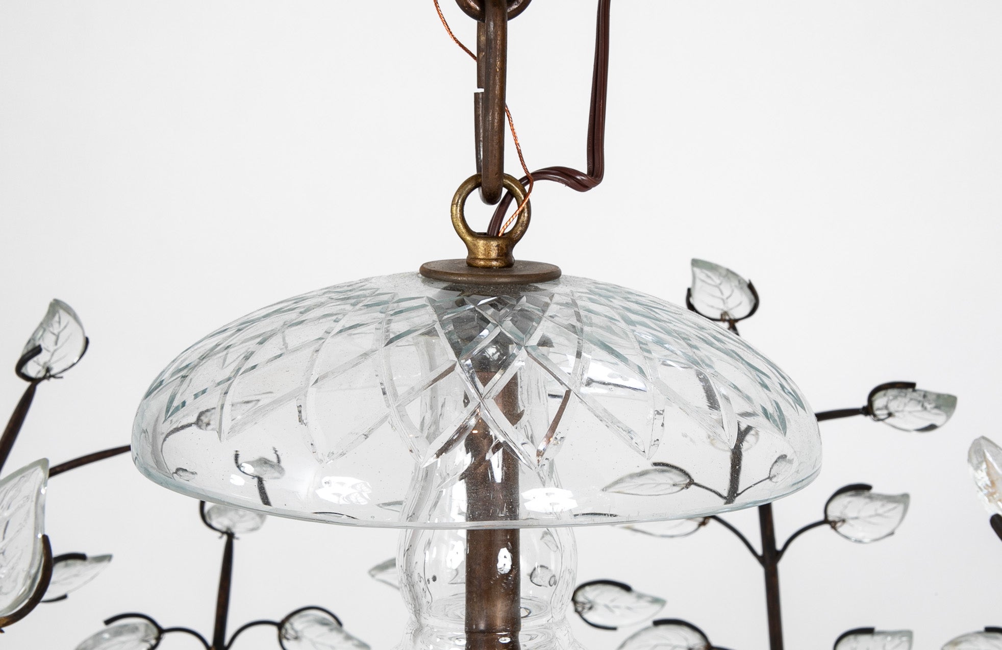 Large Spherical Chandelier in the Manner of Maison Bagues