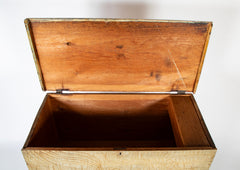 Early 19th Century Vermont Painted Pine Blanket Chest