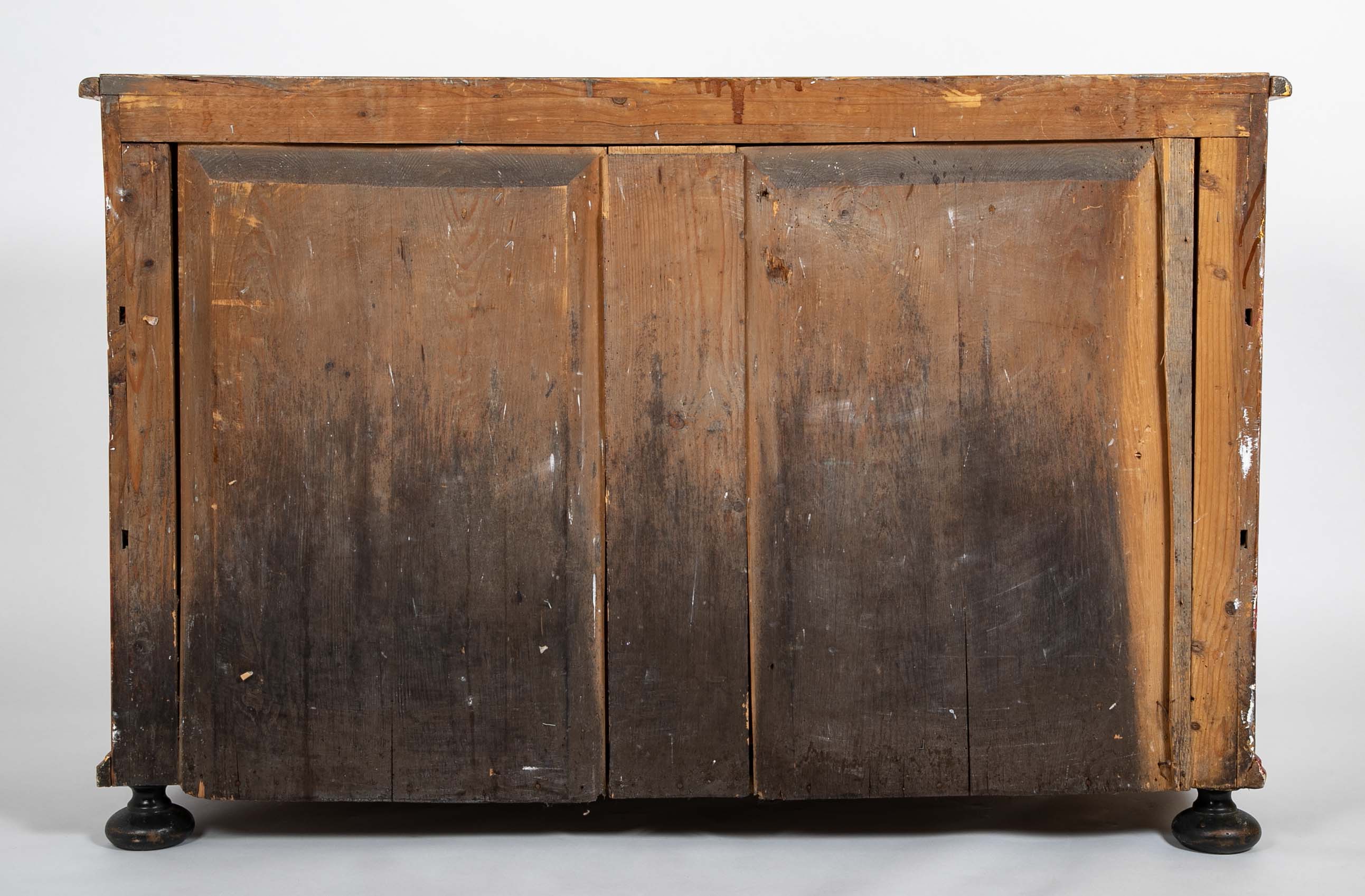 Venetian Baroque Decoupage & Polychrome Painted Chest