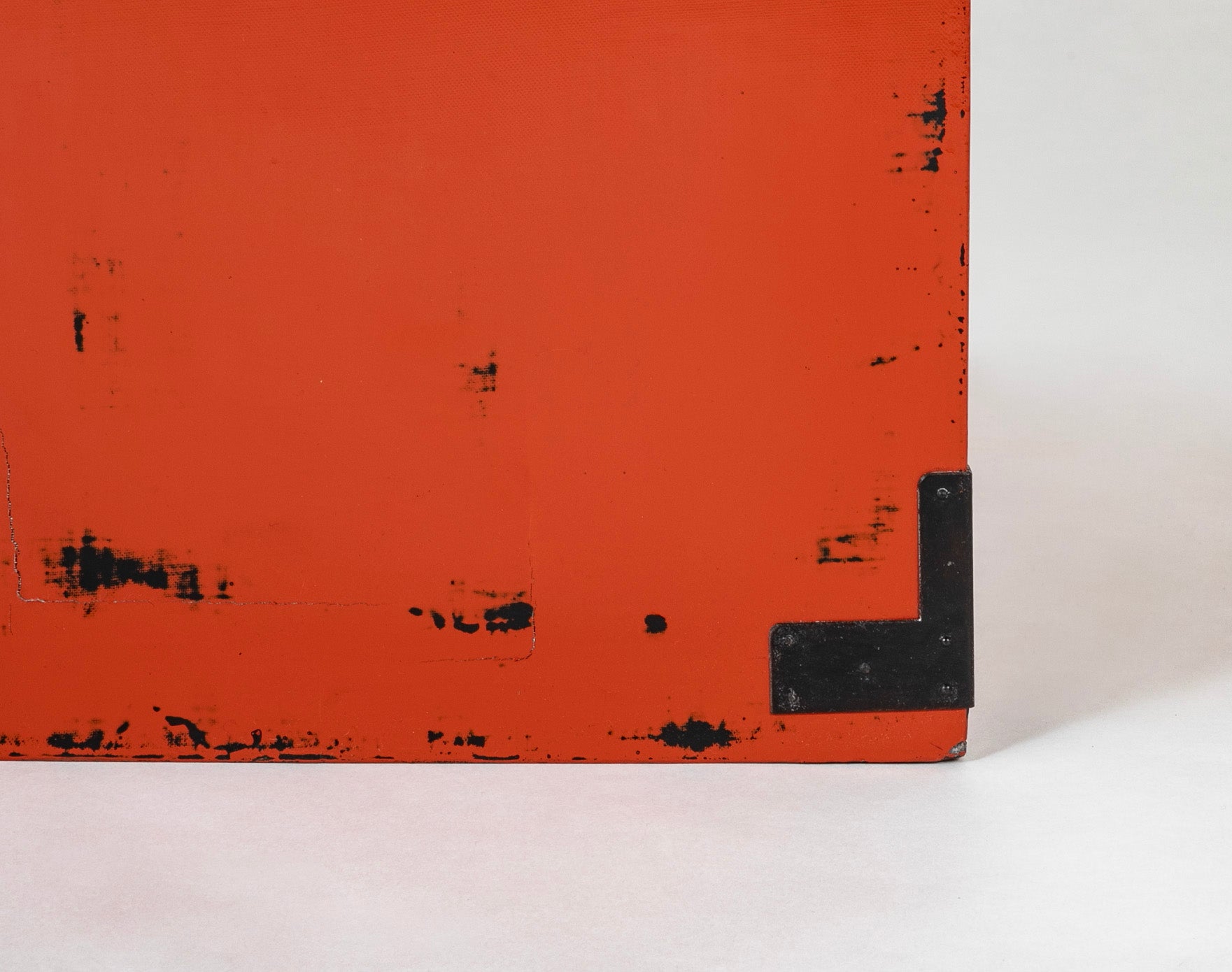 Japanese Red Lacquered "Choba Dansu" - Merchant's Storage Chest