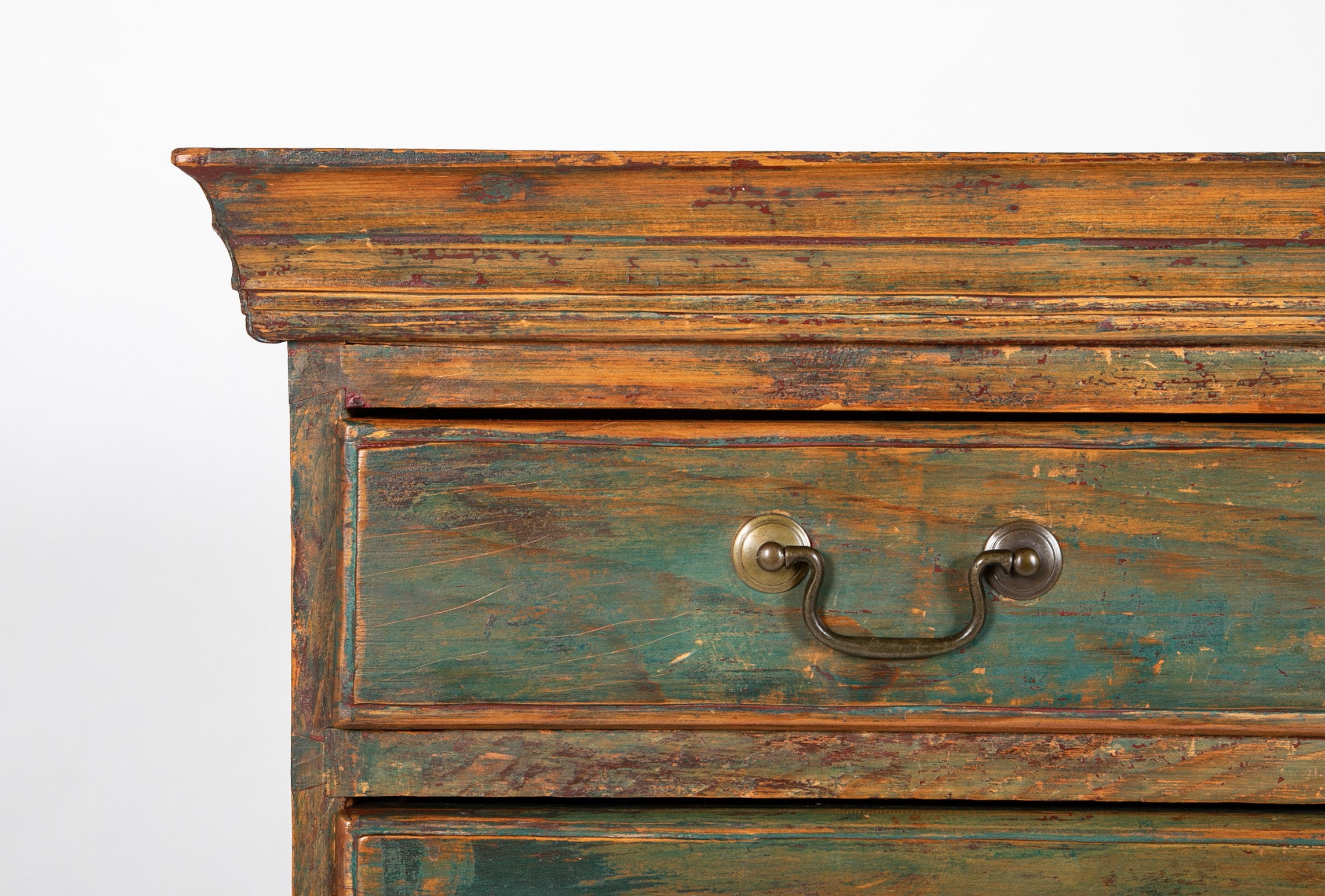 Chippendale Pine Chest Of Drawers