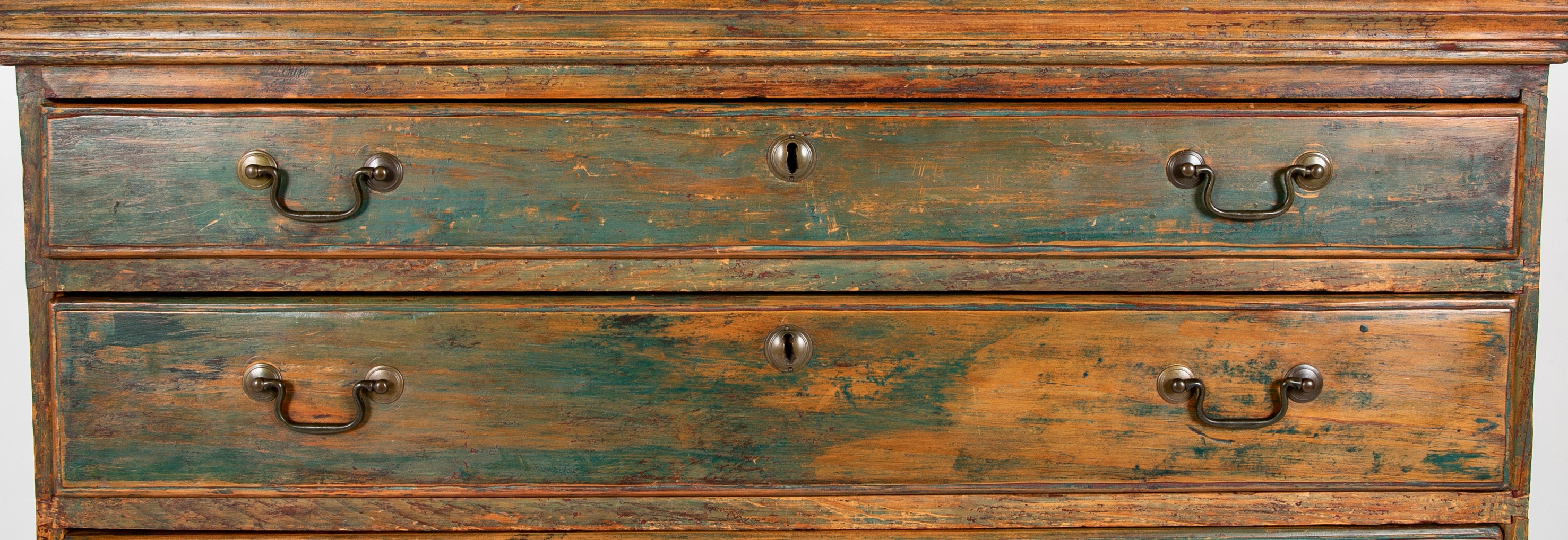 Chippendale Pine Chest Of Drawers