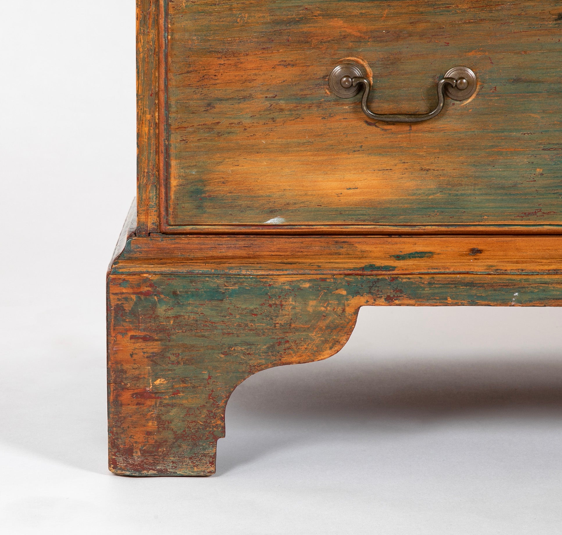 Chippendale Pine Chest Of Drawers