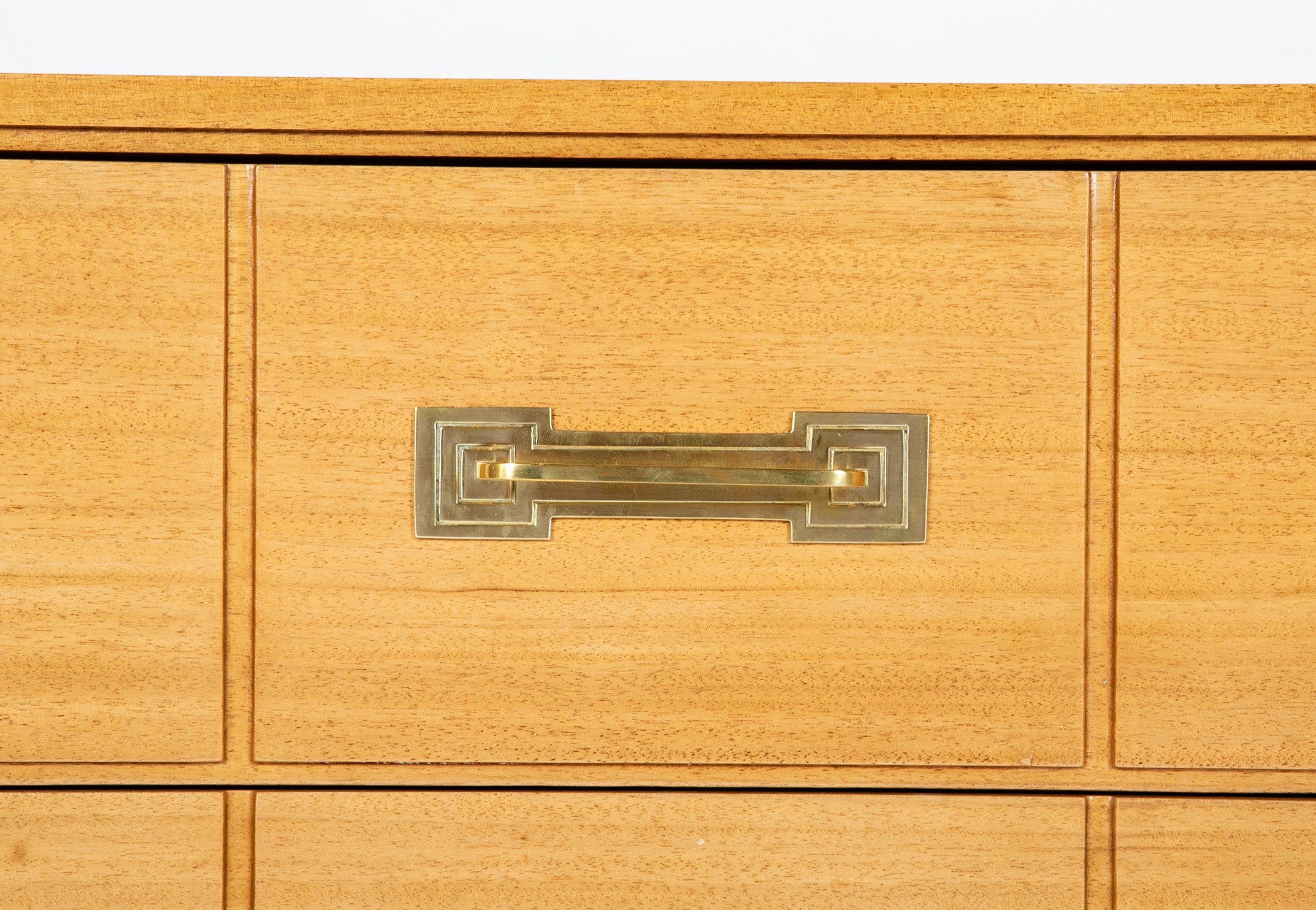 Tommi Parzinger for Charak Modern Bleached Mahogany Chest of Drawers