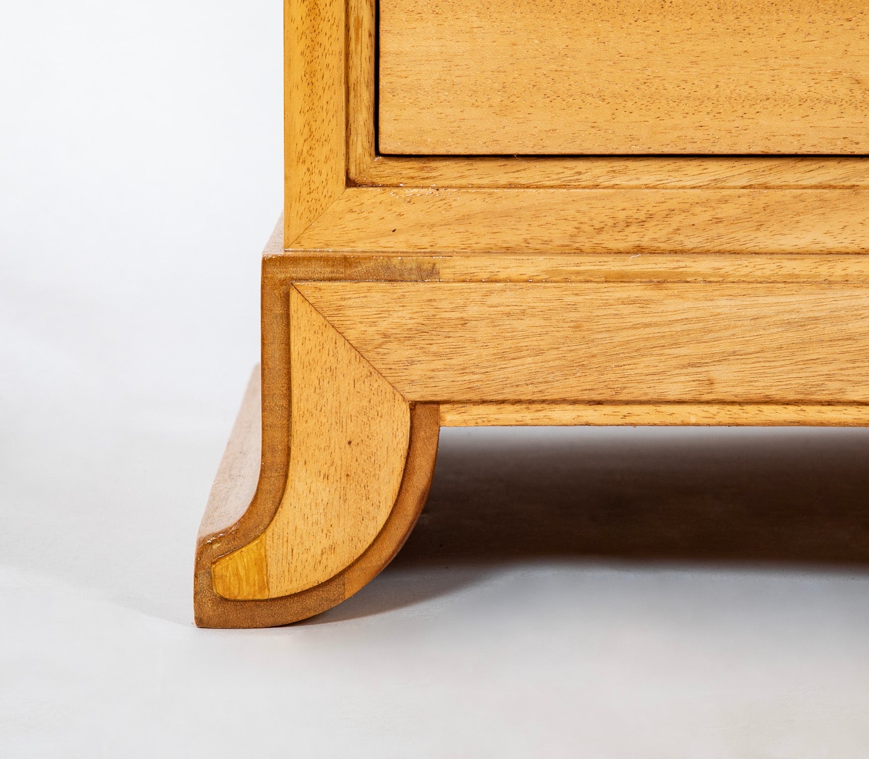 Tommi Parzinger for Charak Modern Bleached Mahogany Chest of Drawers