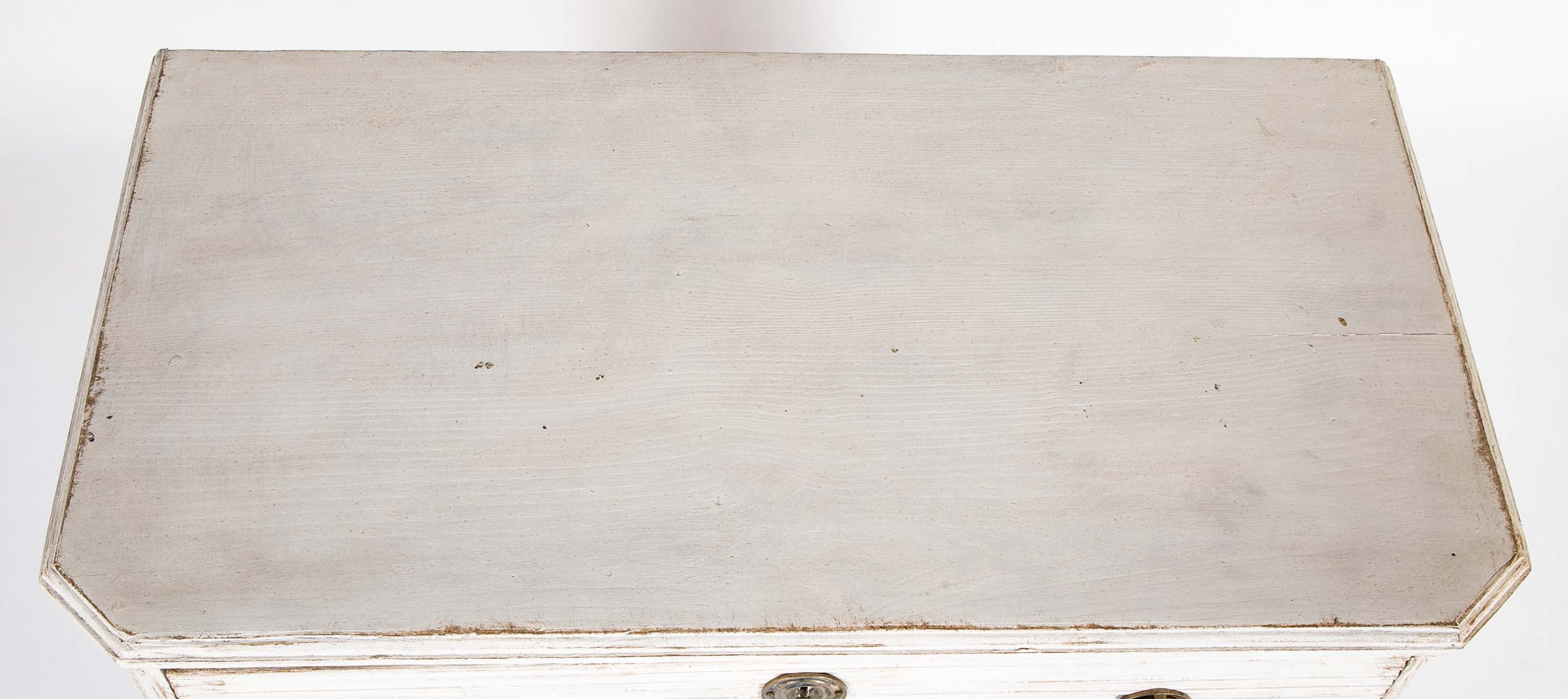 Pair of Gustavian Painted Chests of Drawers