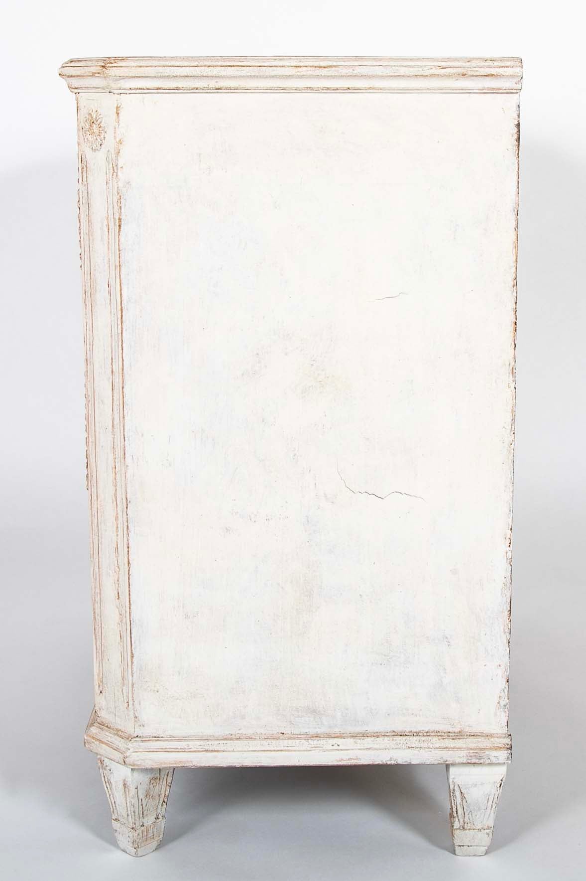 Pair of Gustavian Painted Chests of Drawers