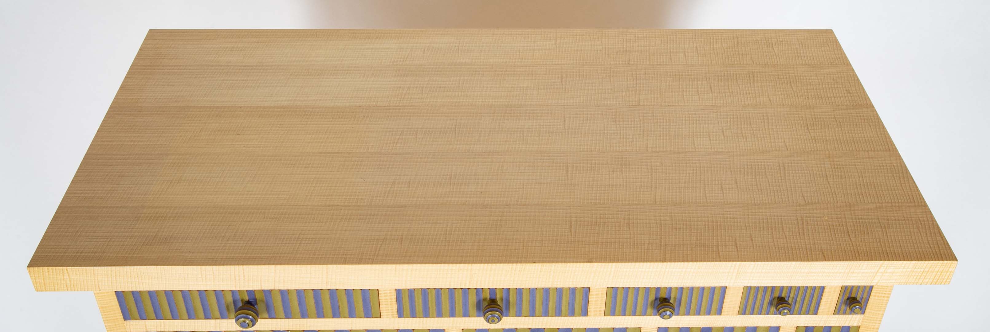 Pair of Dressers in Lacquered Wood by Tom Loeser (American b. 1956)
