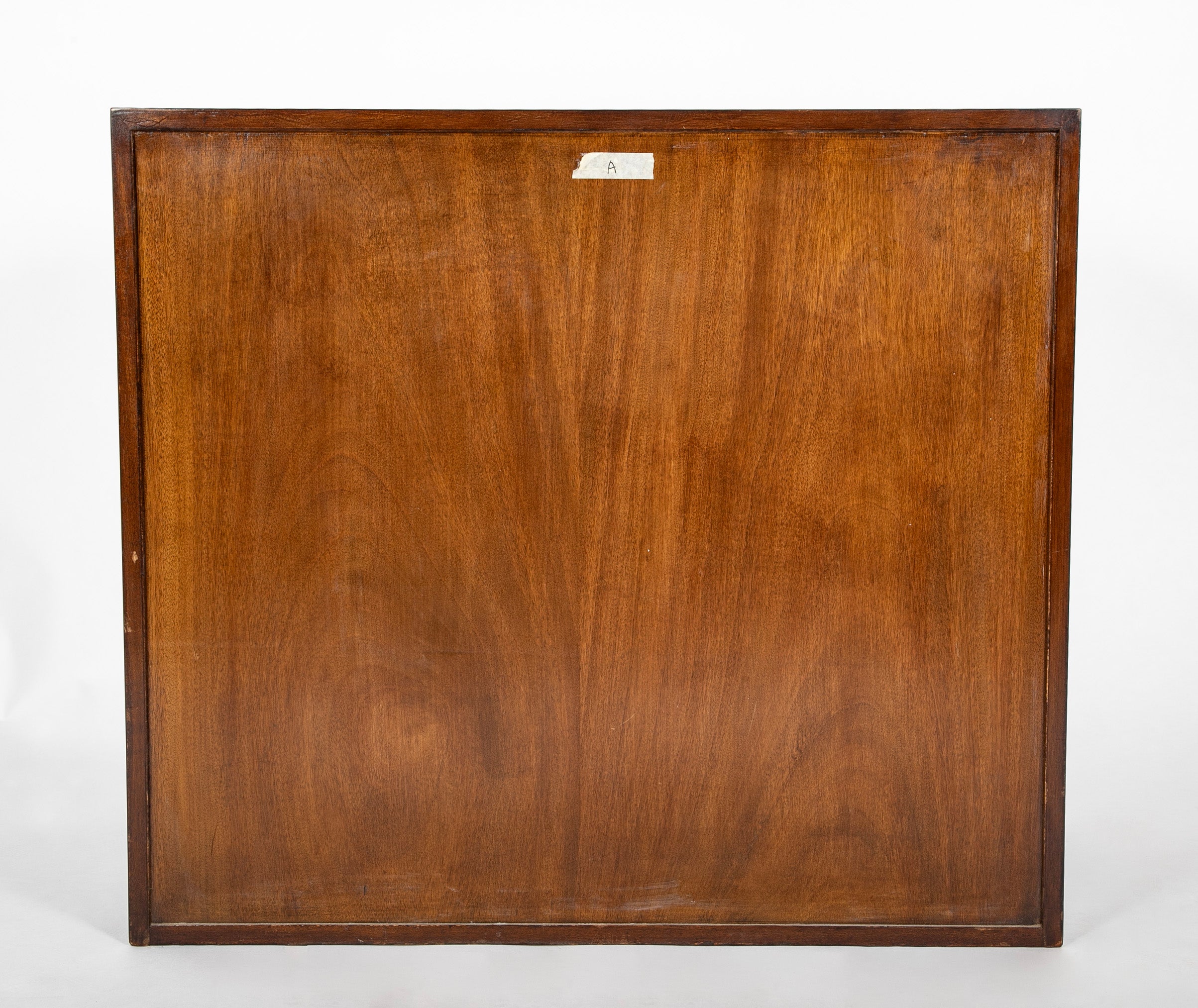 Pair of T. H. Robsjohn-Gibbings Mahogany Three Drawer Chests