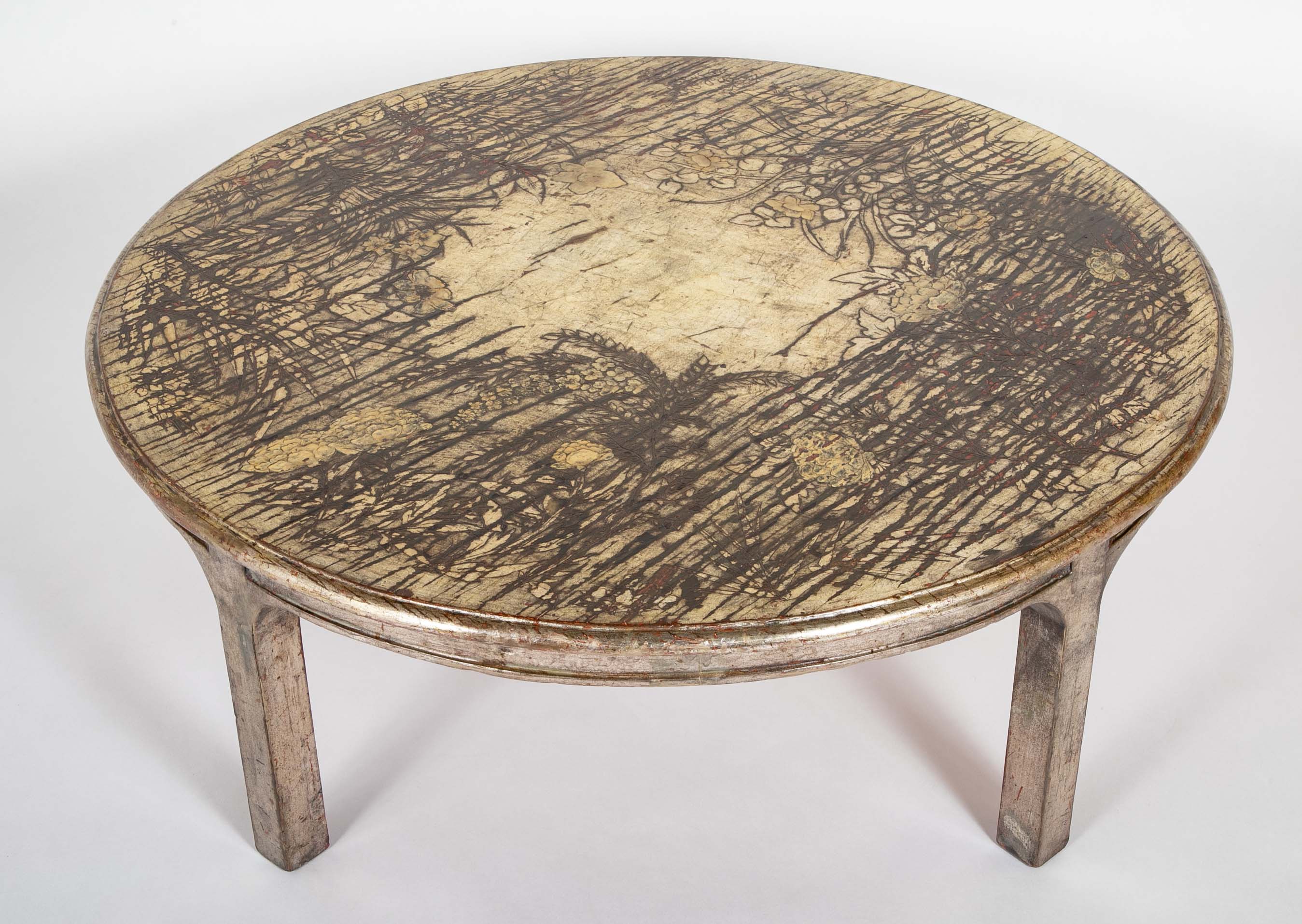 Mid-Century Max Kuehne Round Coffee Table