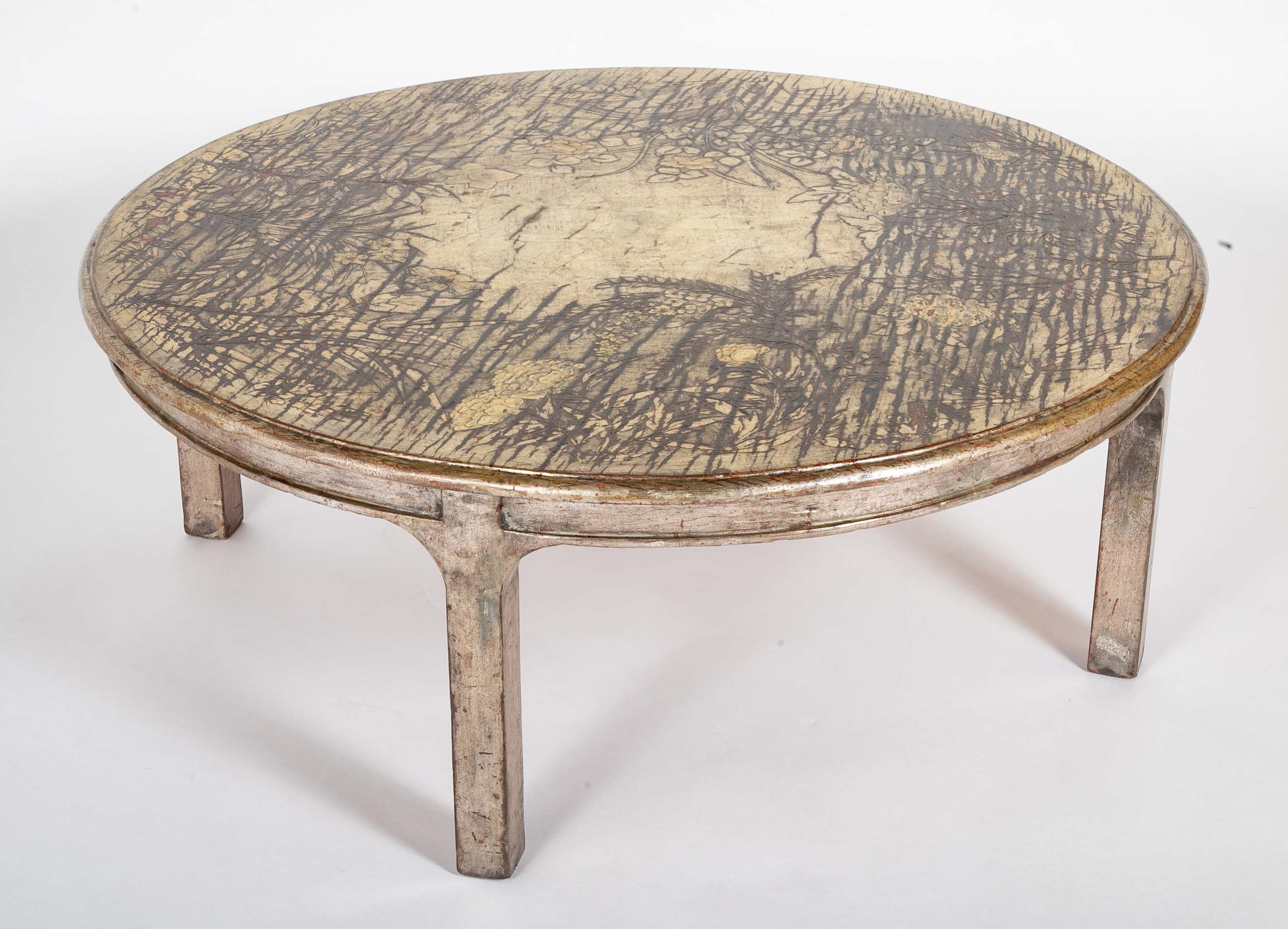 Mid-Century Max Kuehne Round Coffee Table
