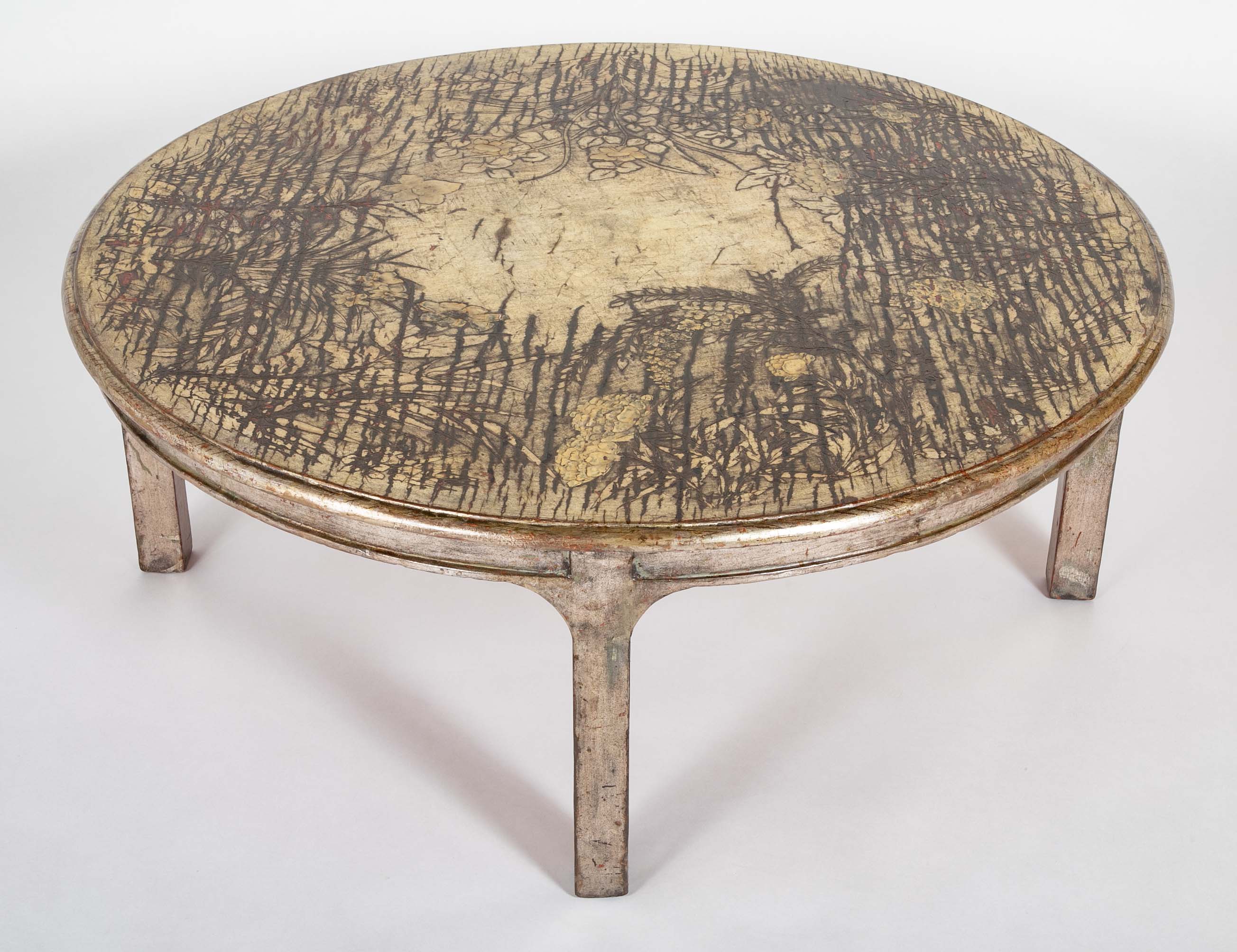 Mid-Century Max Kuehne Round Coffee Table