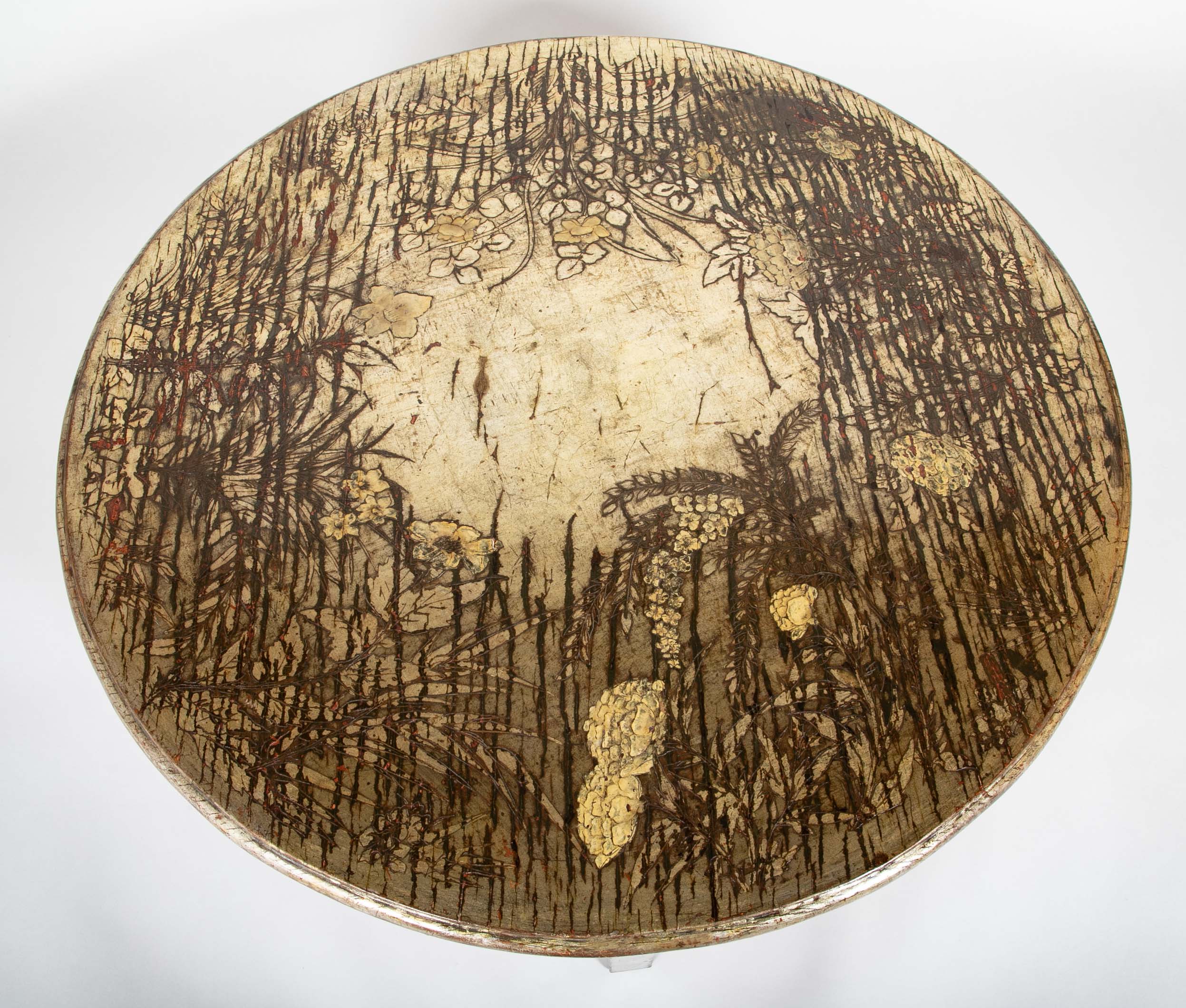 Mid-Century Max Kuehne Round Coffee Table