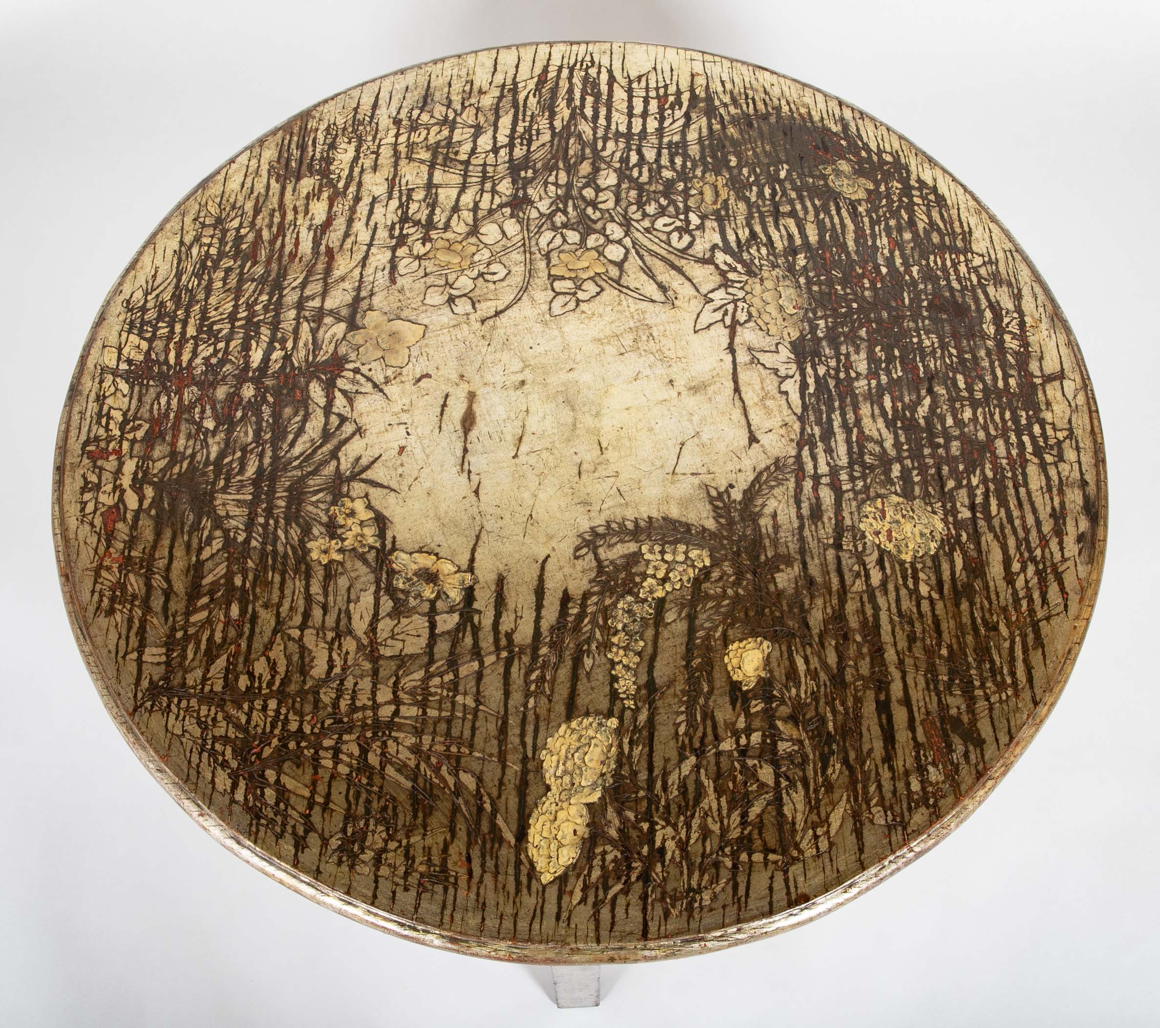 Mid-Century Max Kuehne Round Coffee Table