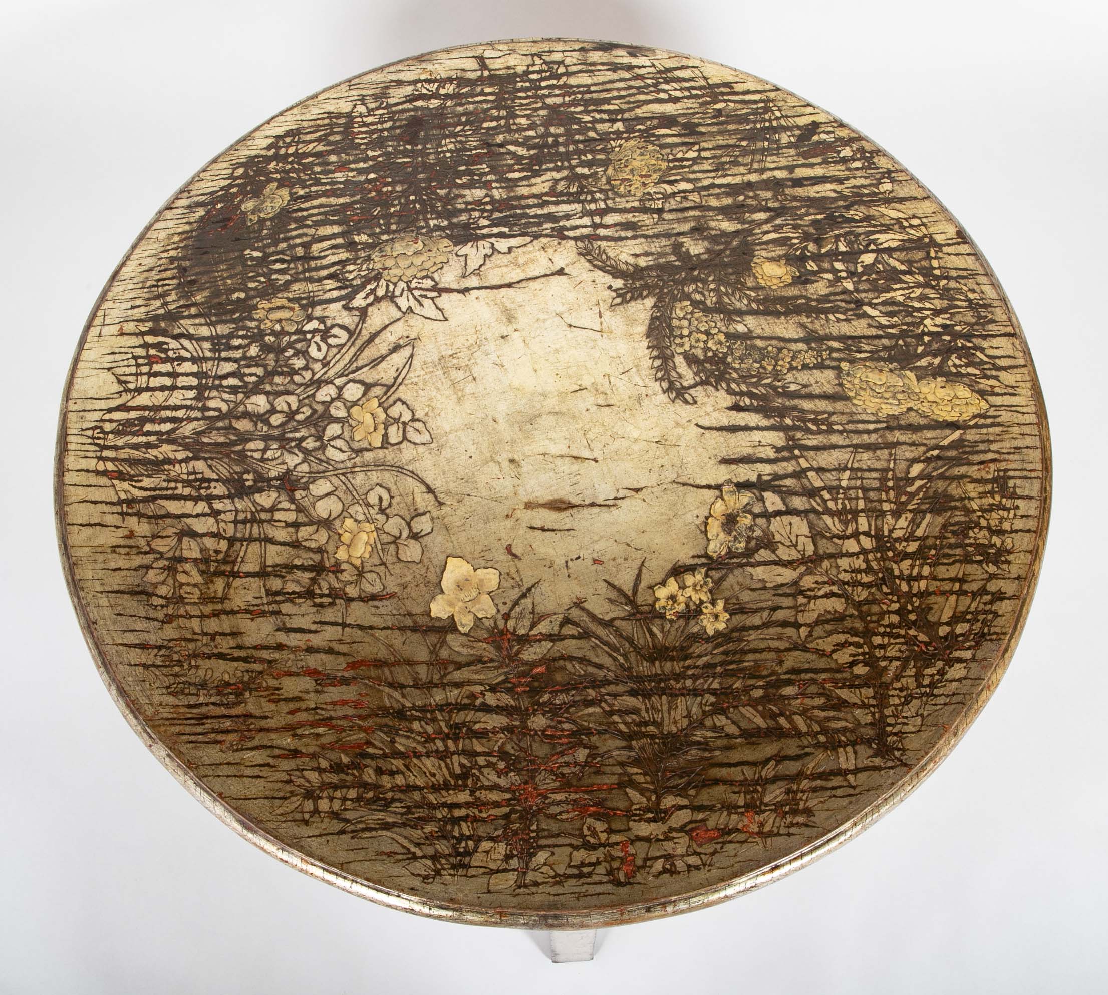 Mid-Century Max Kuehne Round Coffee Table
