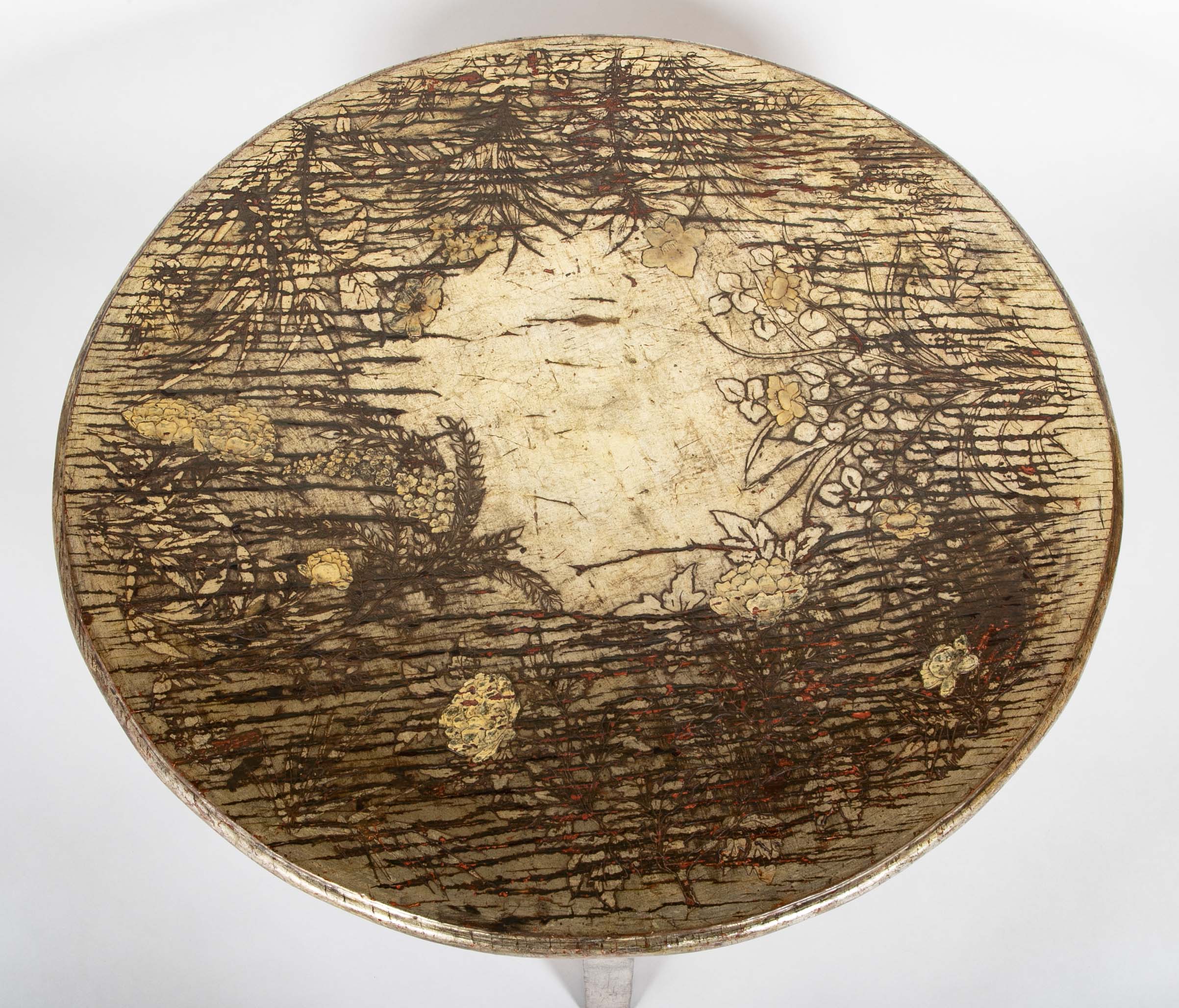 Mid-Century Max Kuehne Round Coffee Table