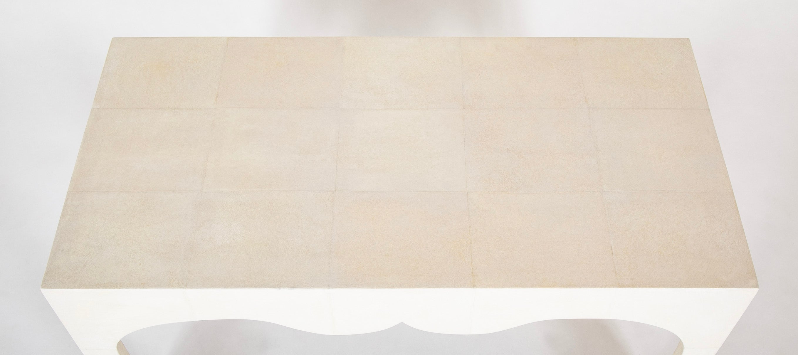 Jean Michel Frank Style Low Table Clad in Parchment