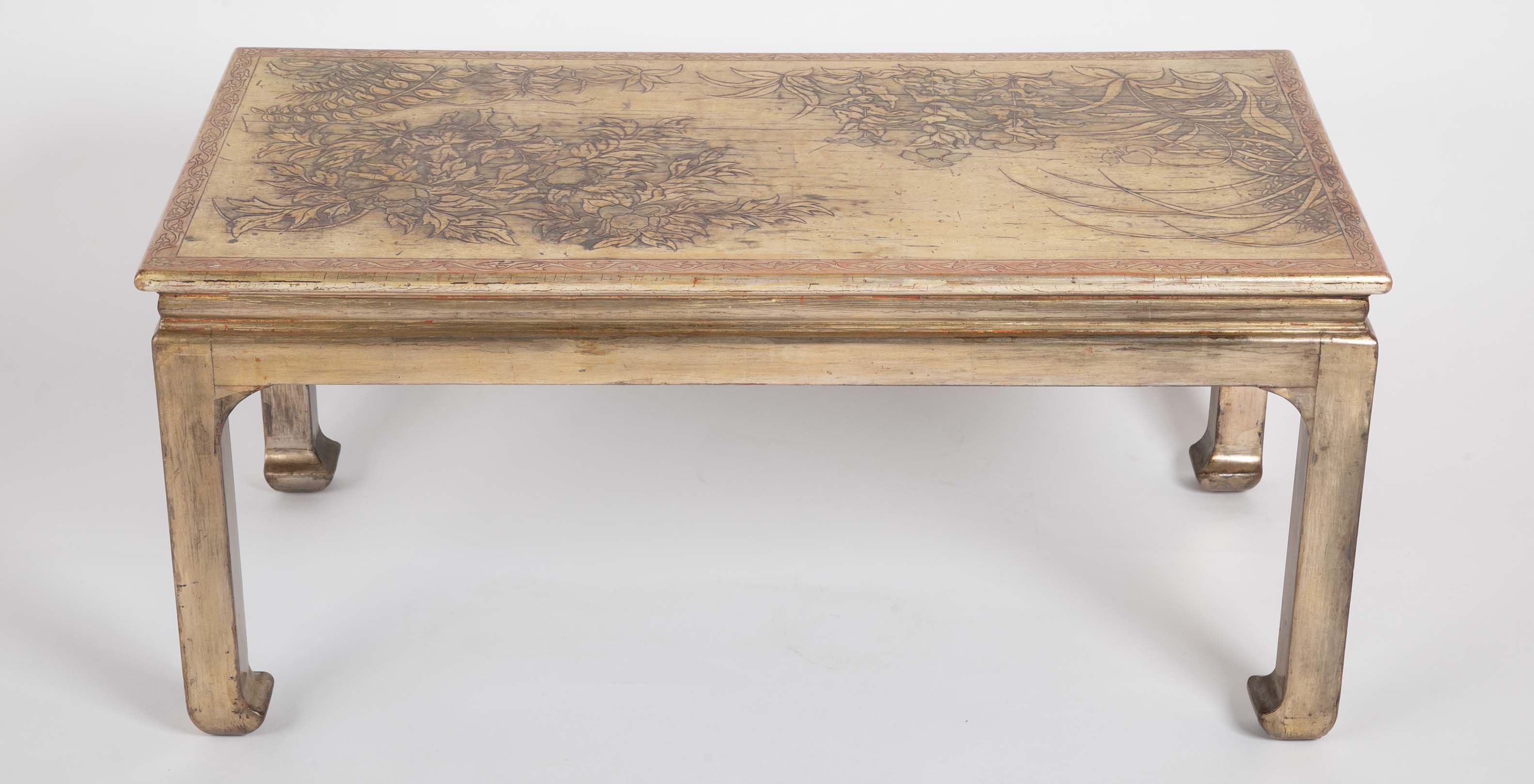 Richard Kuehne Low Asian Design Coffee Table