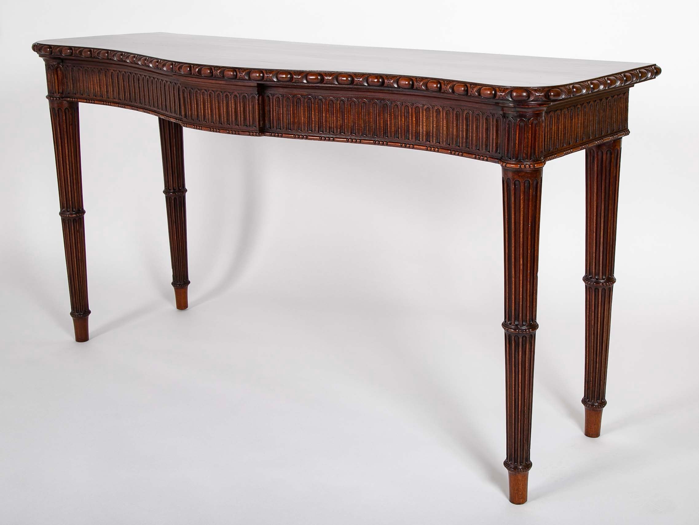 Georgian Style Mahogany Console Table
