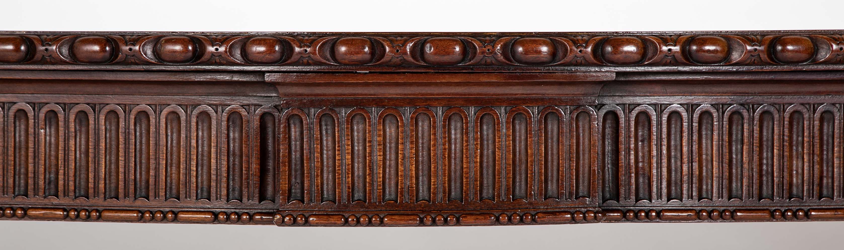 Georgian Style Mahogany Console Table