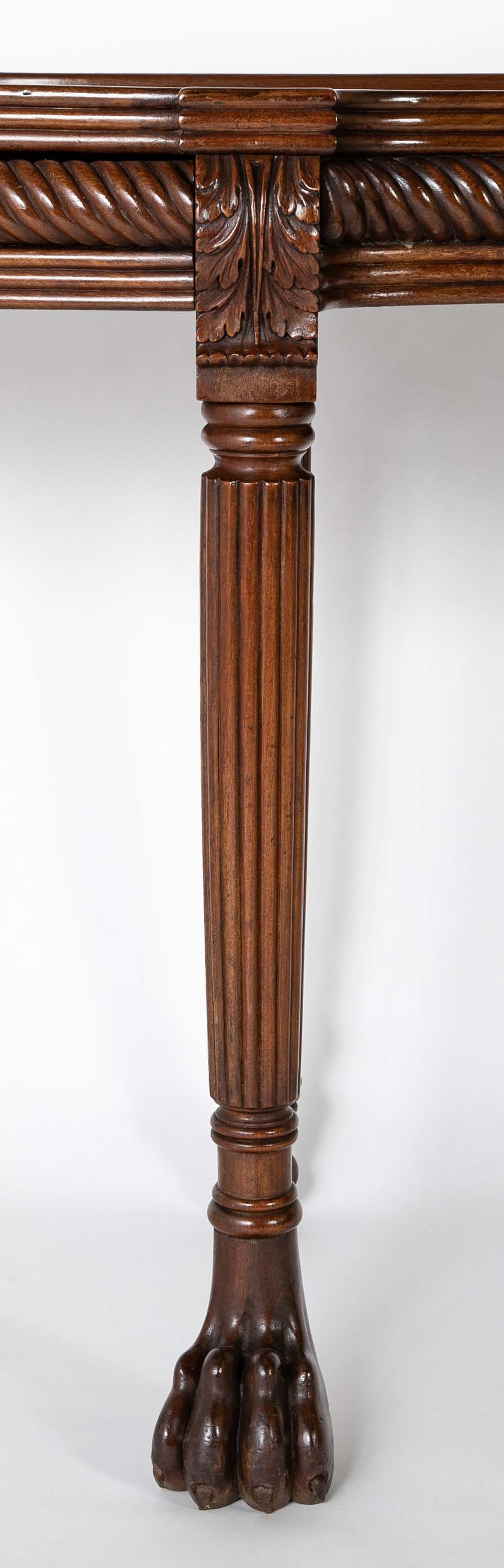 Fine English Regency Period Mahogany Serving Table