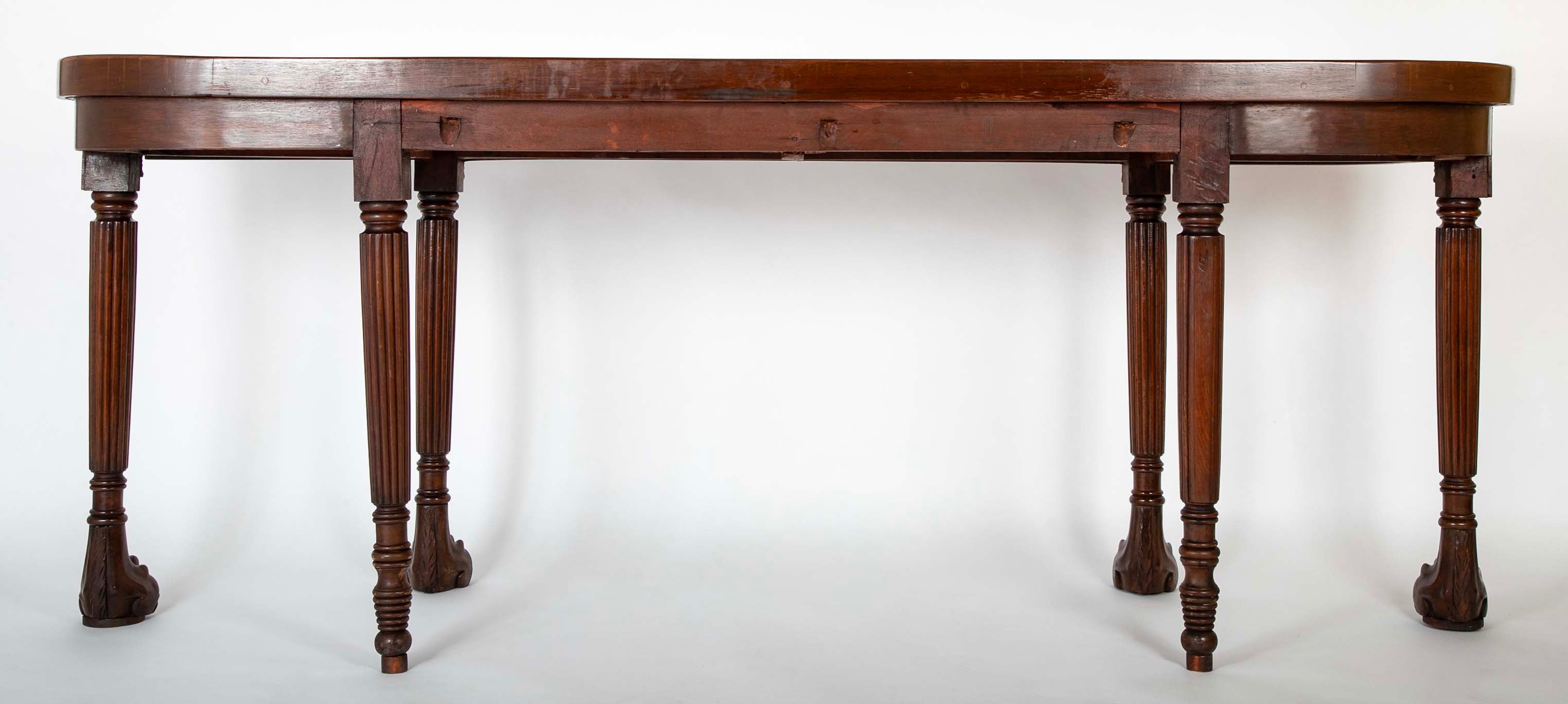 Fine English Regency Period Mahogany Serving Table
