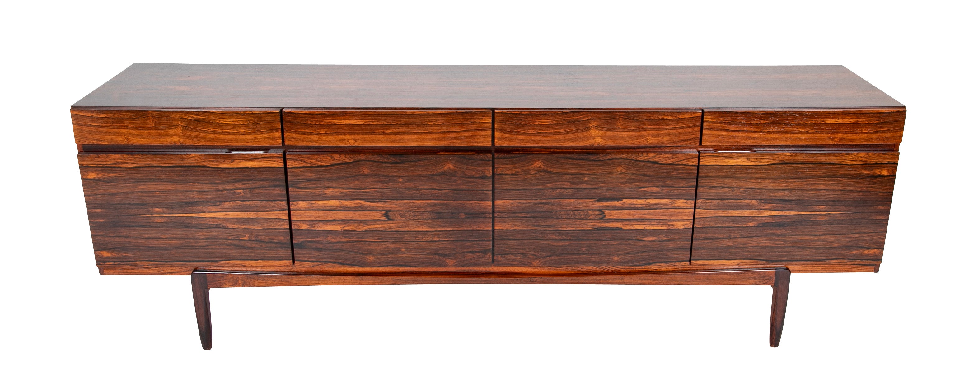 Ib Koford-Larsen Model FA 66 Rosewood Credenza for Faarup Mobelfabrik