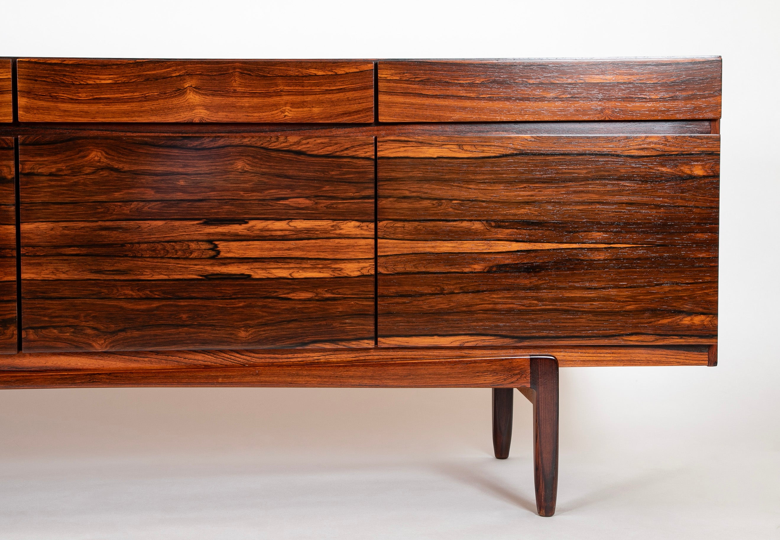 Ib Koford-Larsen Model FA 66 Rosewood Credenza for Faarup Mobelfabrik